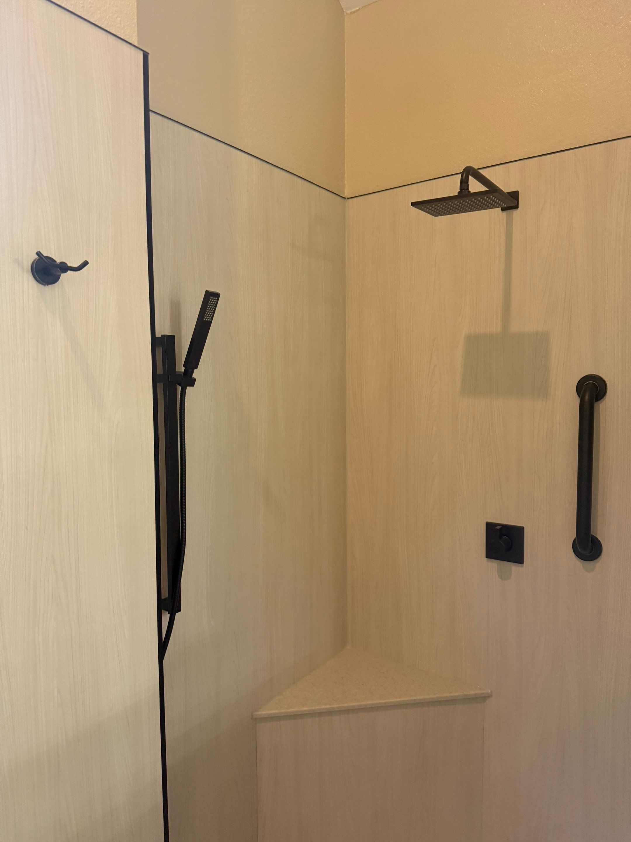 Hunter’s Creek Master Bathroom Remodel with Large Walk-In Shower by Legacy Bath and Kitchen