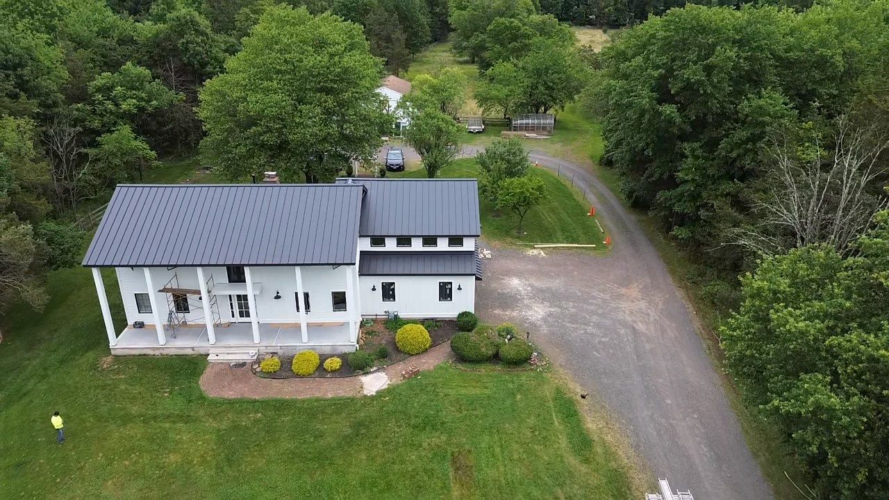 Gorgeous Standing Seam Roof Color Black by CMNG LLC