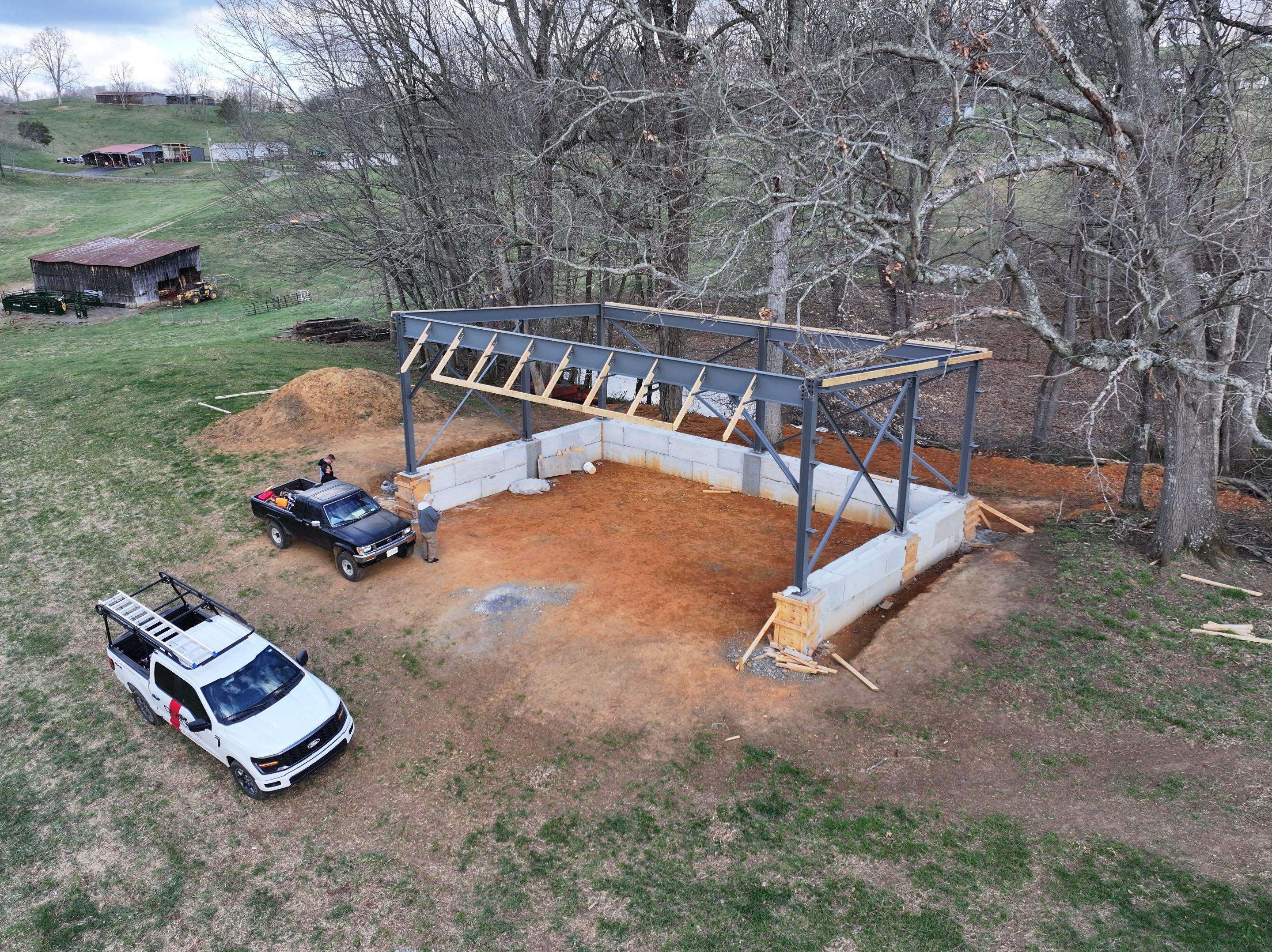 Harris Hay Shed by Omnia Roofing