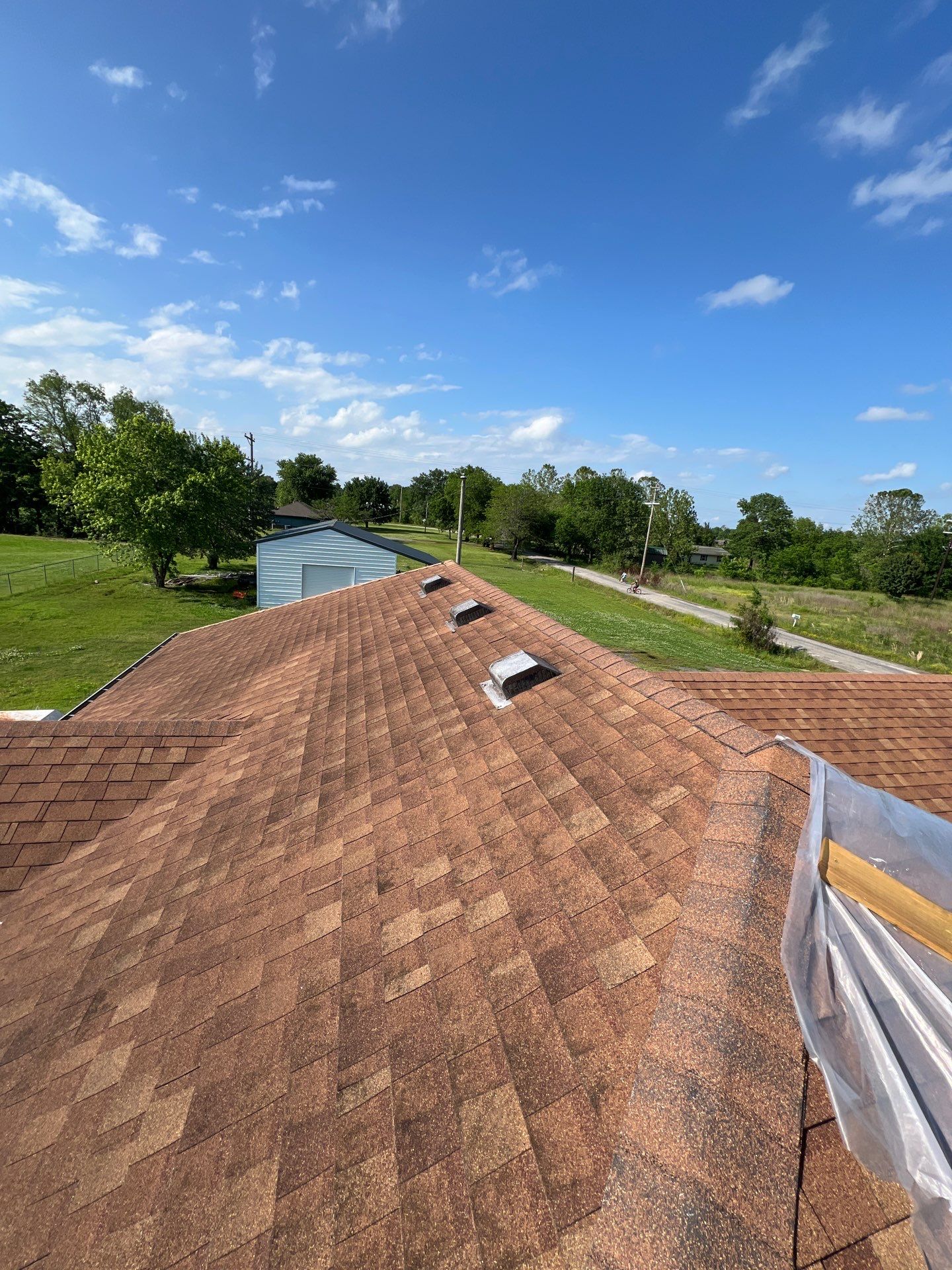 Roof replacement in Panama, OK by In & Out Construction & Remodeling, LLC