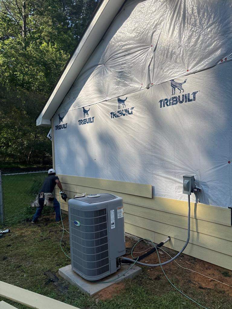 Marietta, GA Siding, Rotten Wood, Front Door, and Gutter Replacement with Exterior Painting by Nelson Exteriors