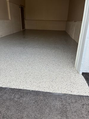 Garage Floor Transformation in Cabin Fever