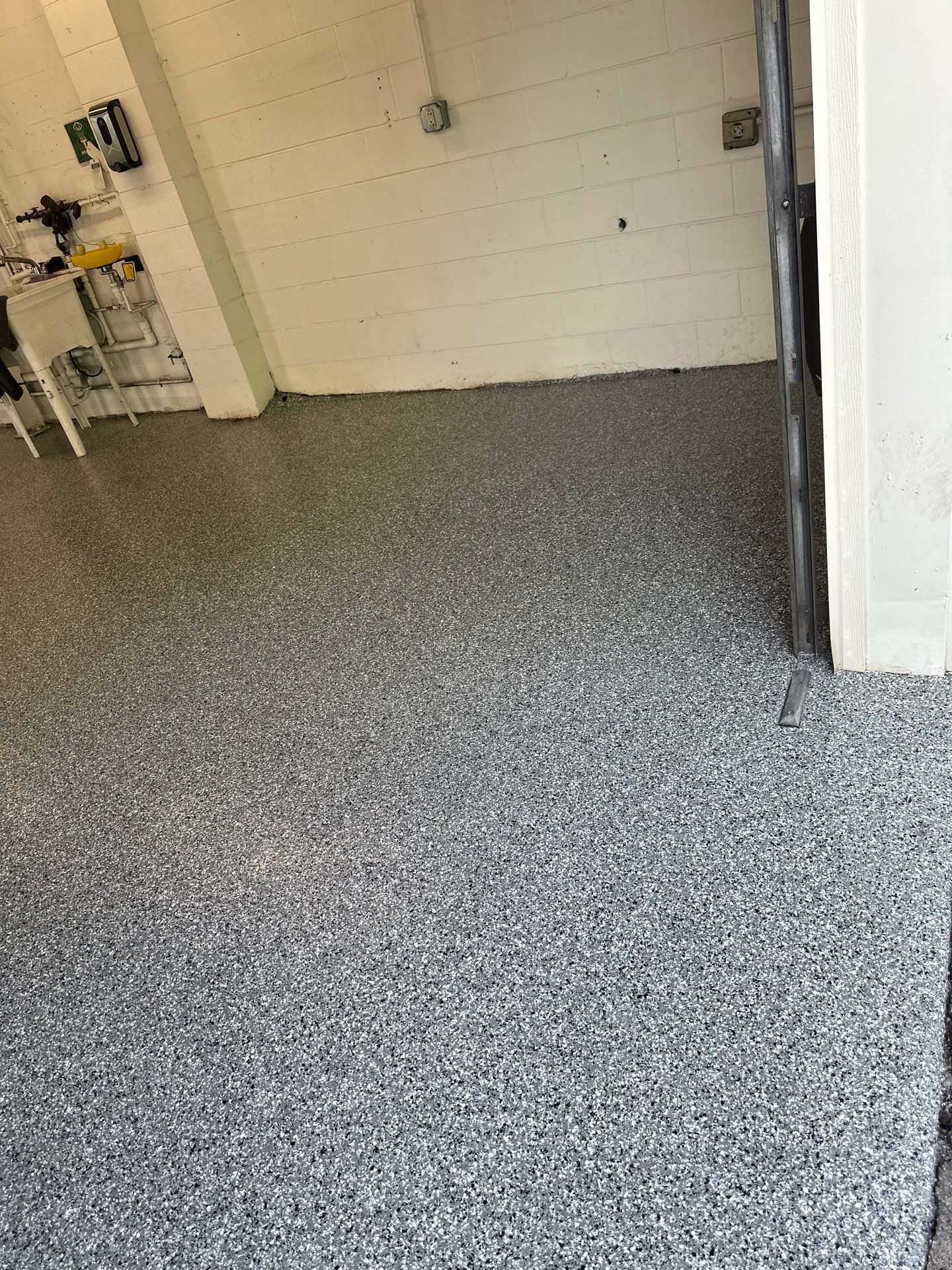 Commercial Floor Coating using Wombat by My Garage Floor Guys