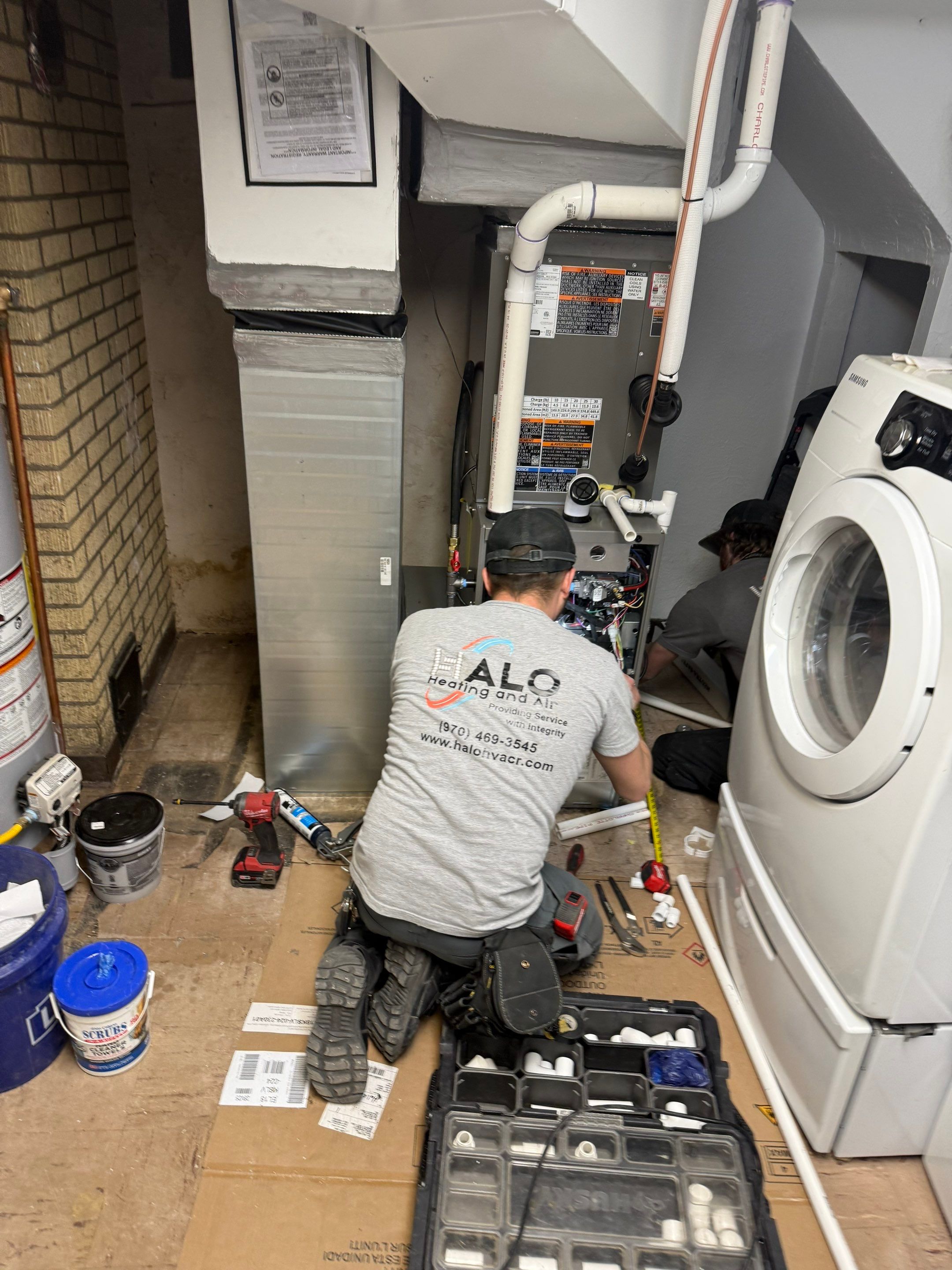 System Upgrade: 75-Year-Old Furnace Replacement by Halo Heating and Air
