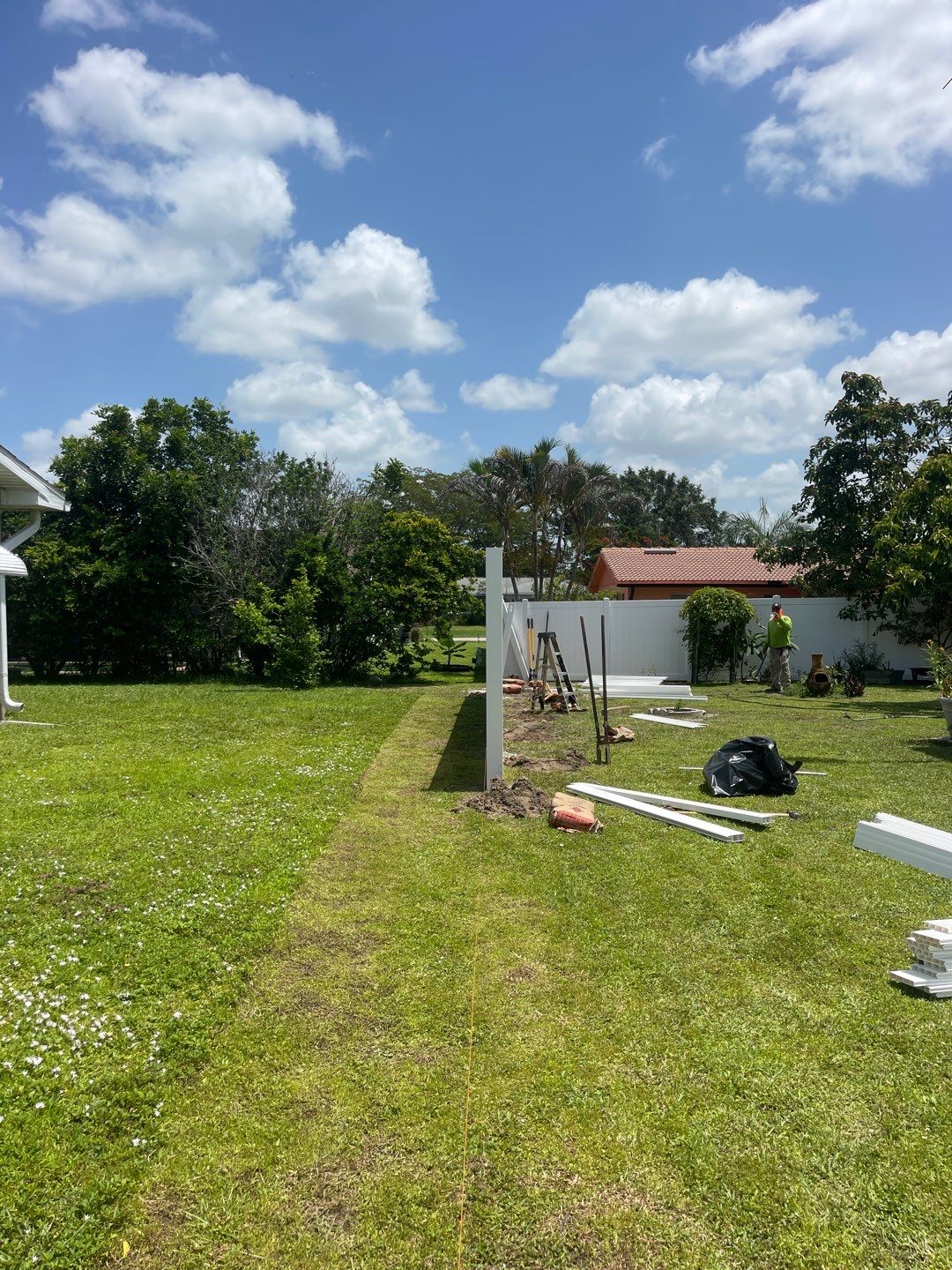 North Port, FL 6ft. White Vinyl Privacy Fence by Asap fence and gates, LLC