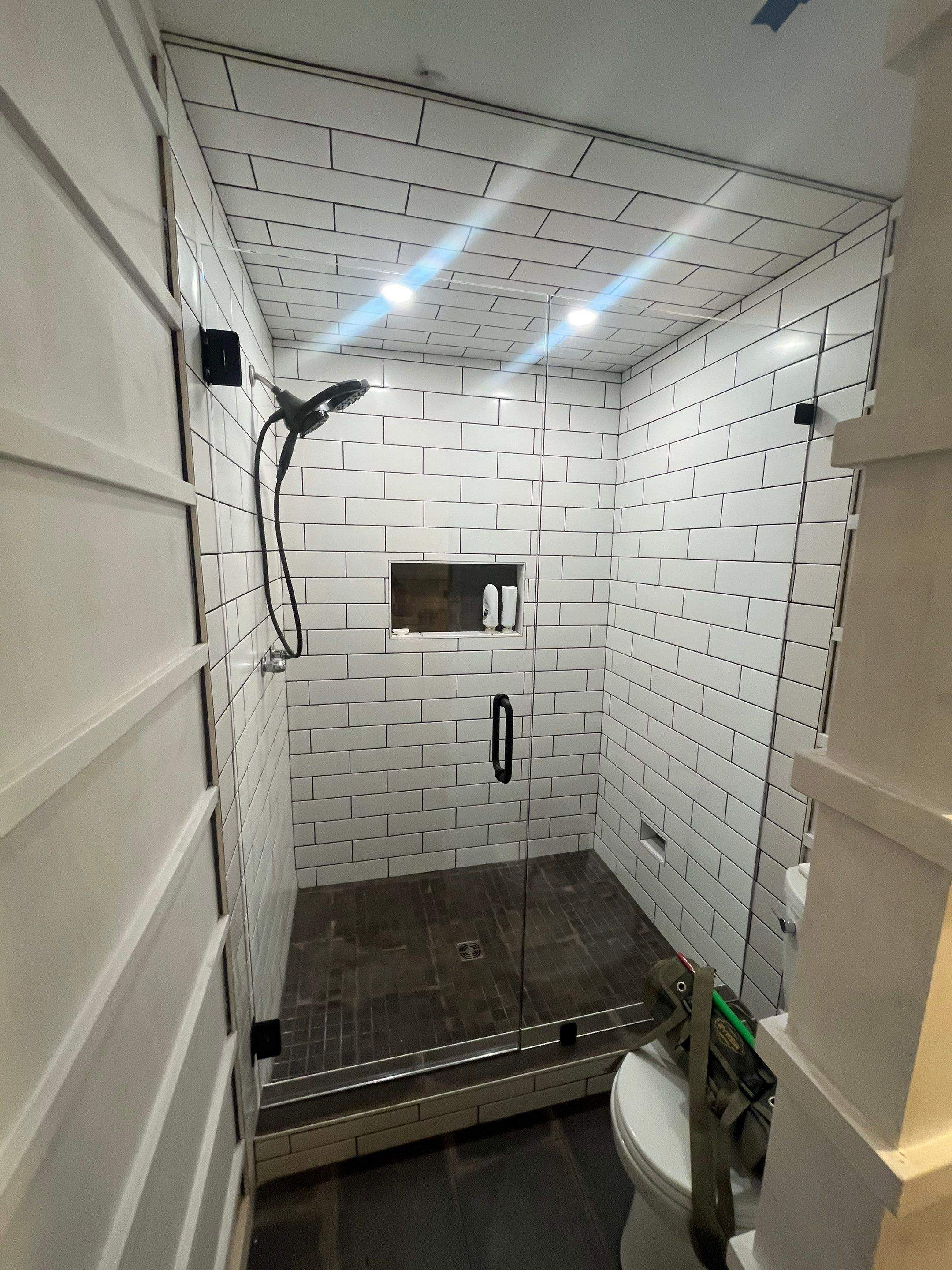 Shower Pictures by Custom Glass Service