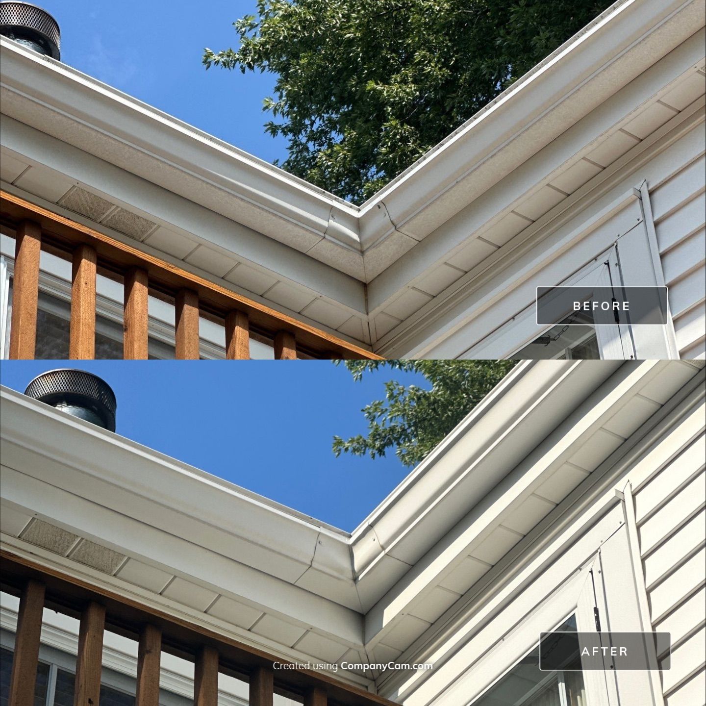 Project in Winnetka by Simmons Power & Soft Washing