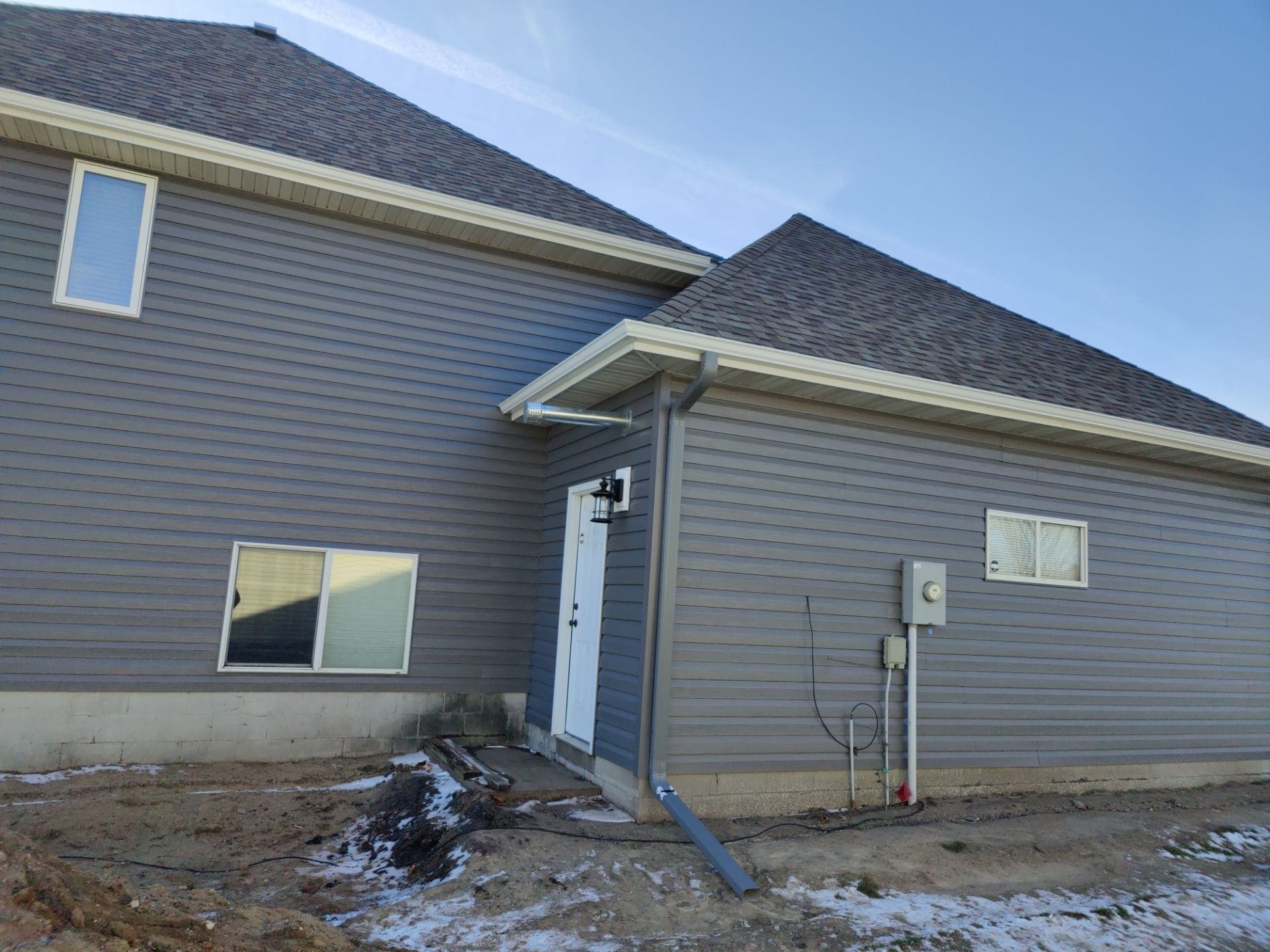 5" Gutters in Sartell by Next Level Seamless Gutters / Exteriors Inc.