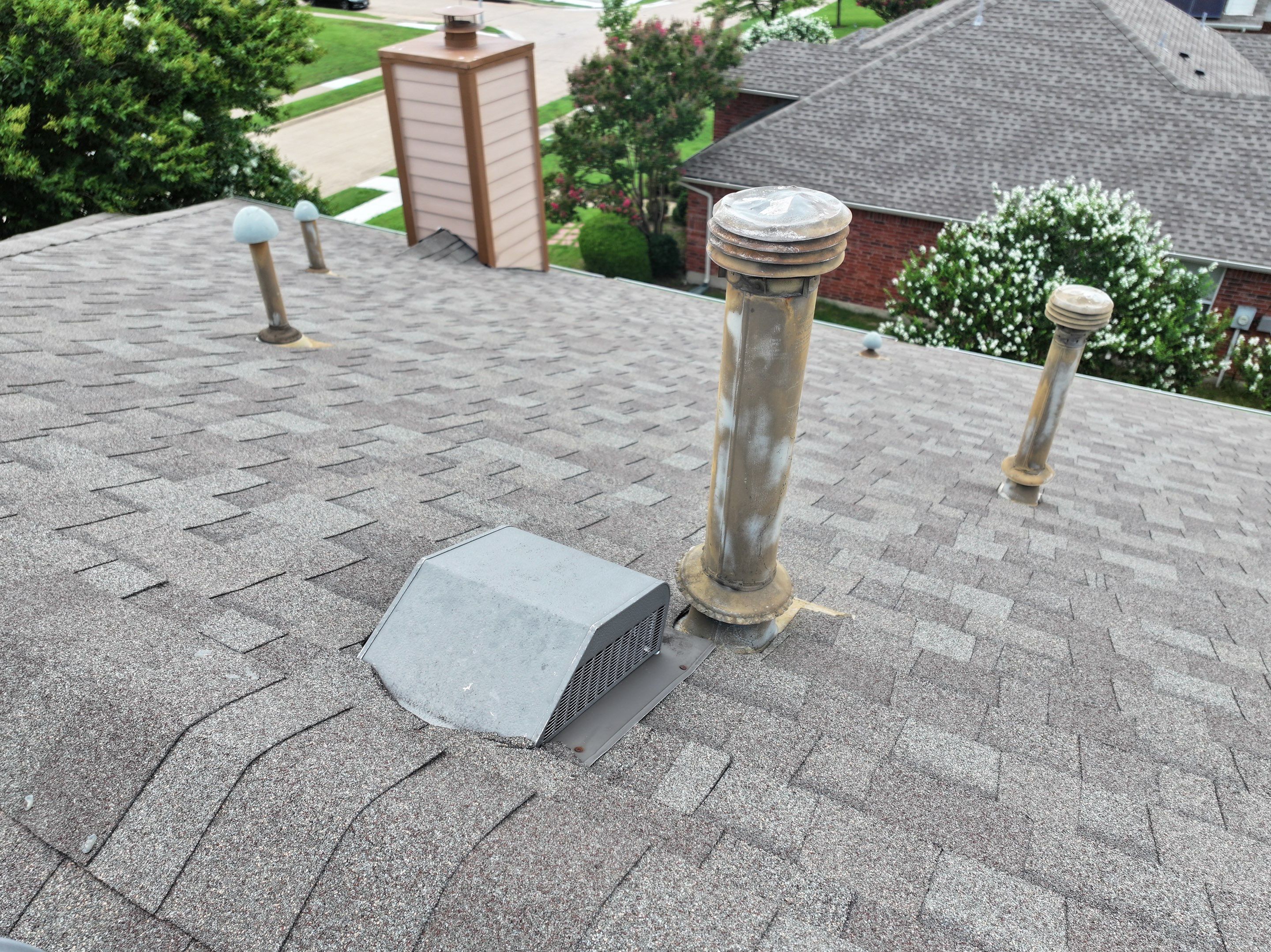 Architectural Shingle Roof Replacement and Damage Assessment in Richardson by Rich the Roofer LLC