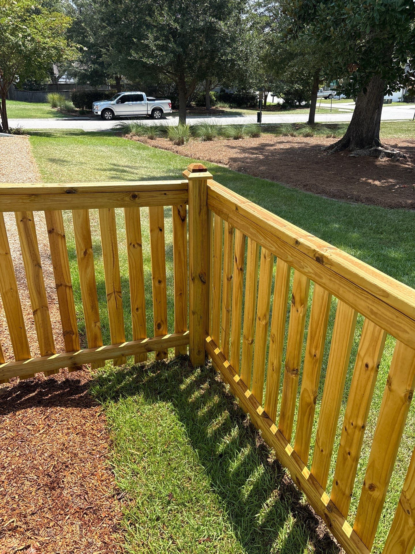 Wood Fence using Wood Sealant by DuraSeal