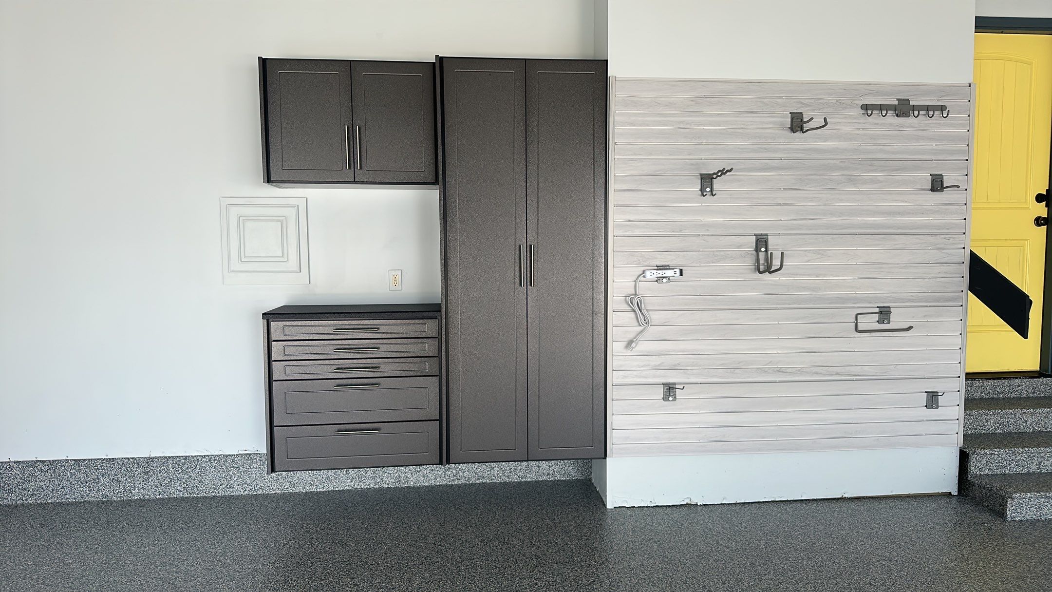 Shawna M. got her dream garage with this storage setup by Banner Garage