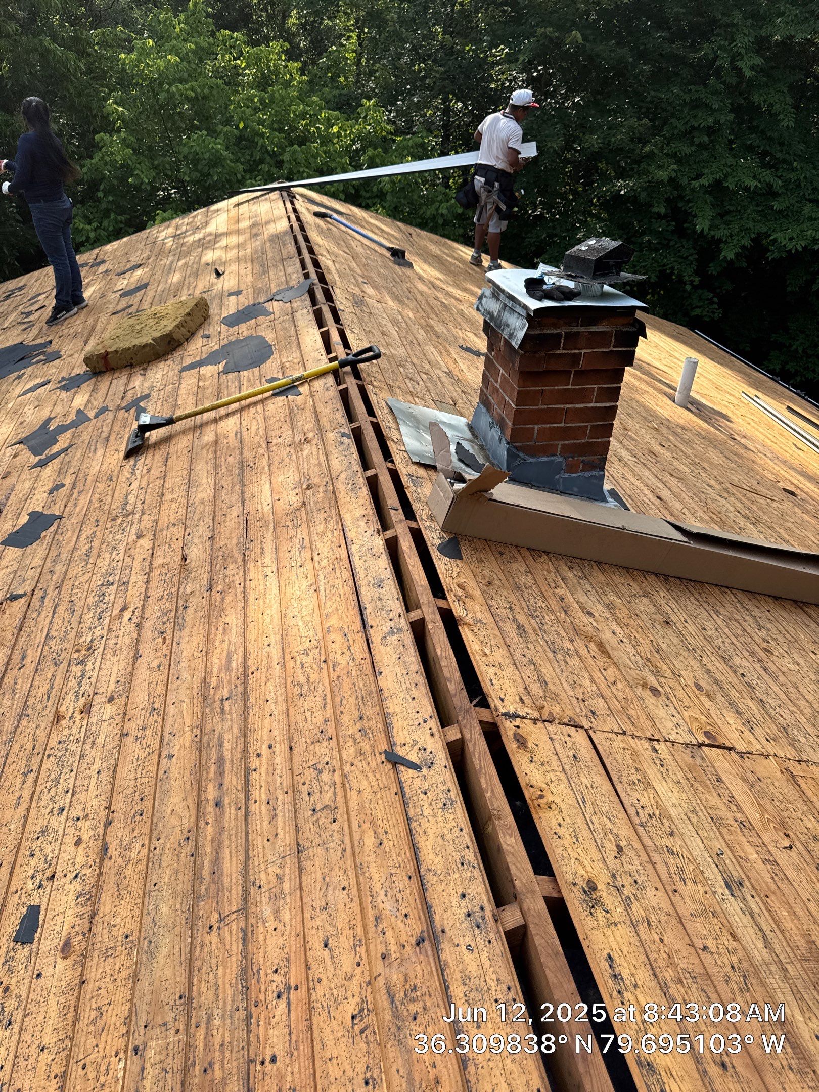 Roof and gutter replacement by hail and wind damage by Just Brilliant Restoration JBR