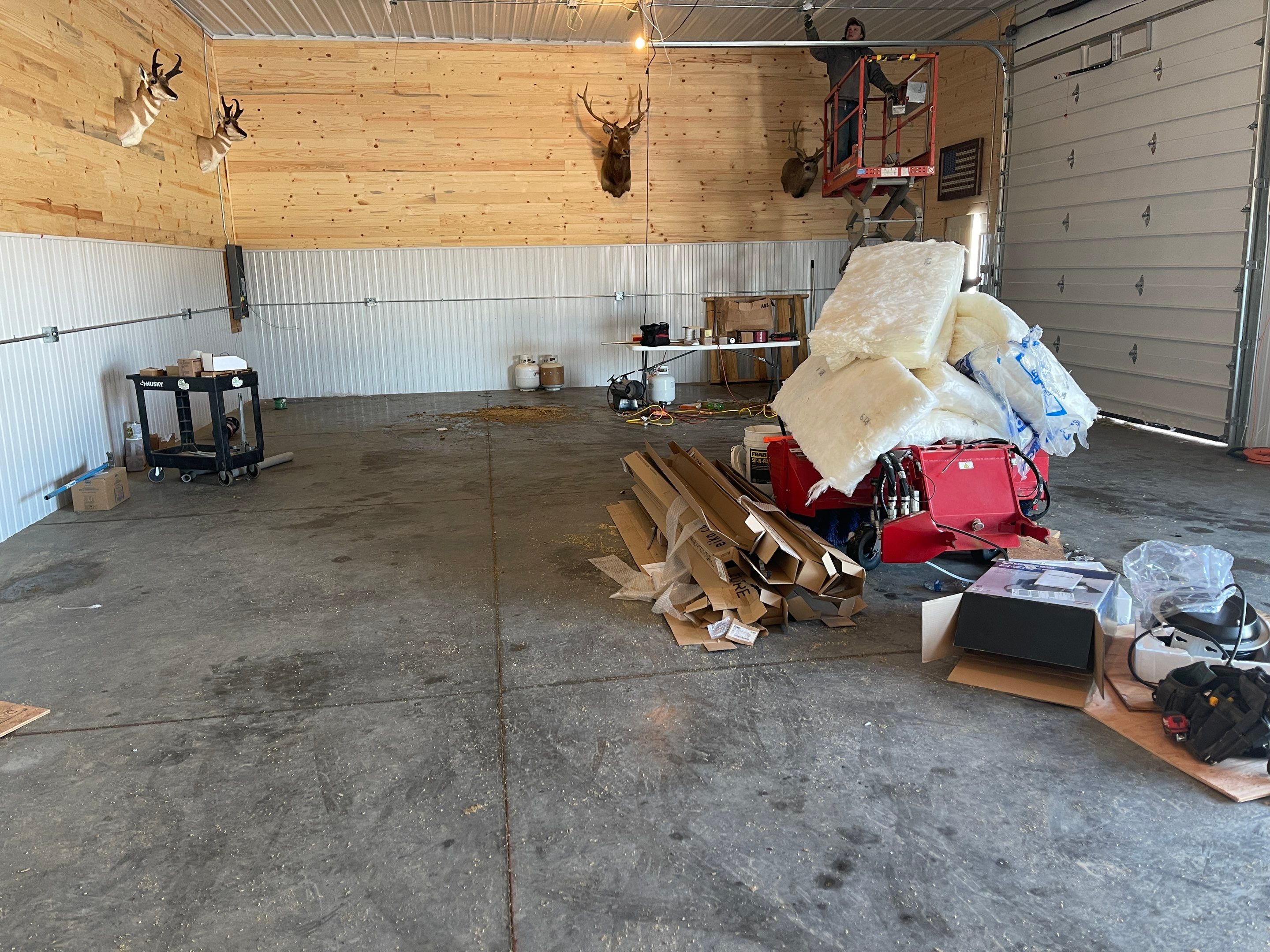 Garage using Pecan by Select Painting, Coatings & Garage Cabinets