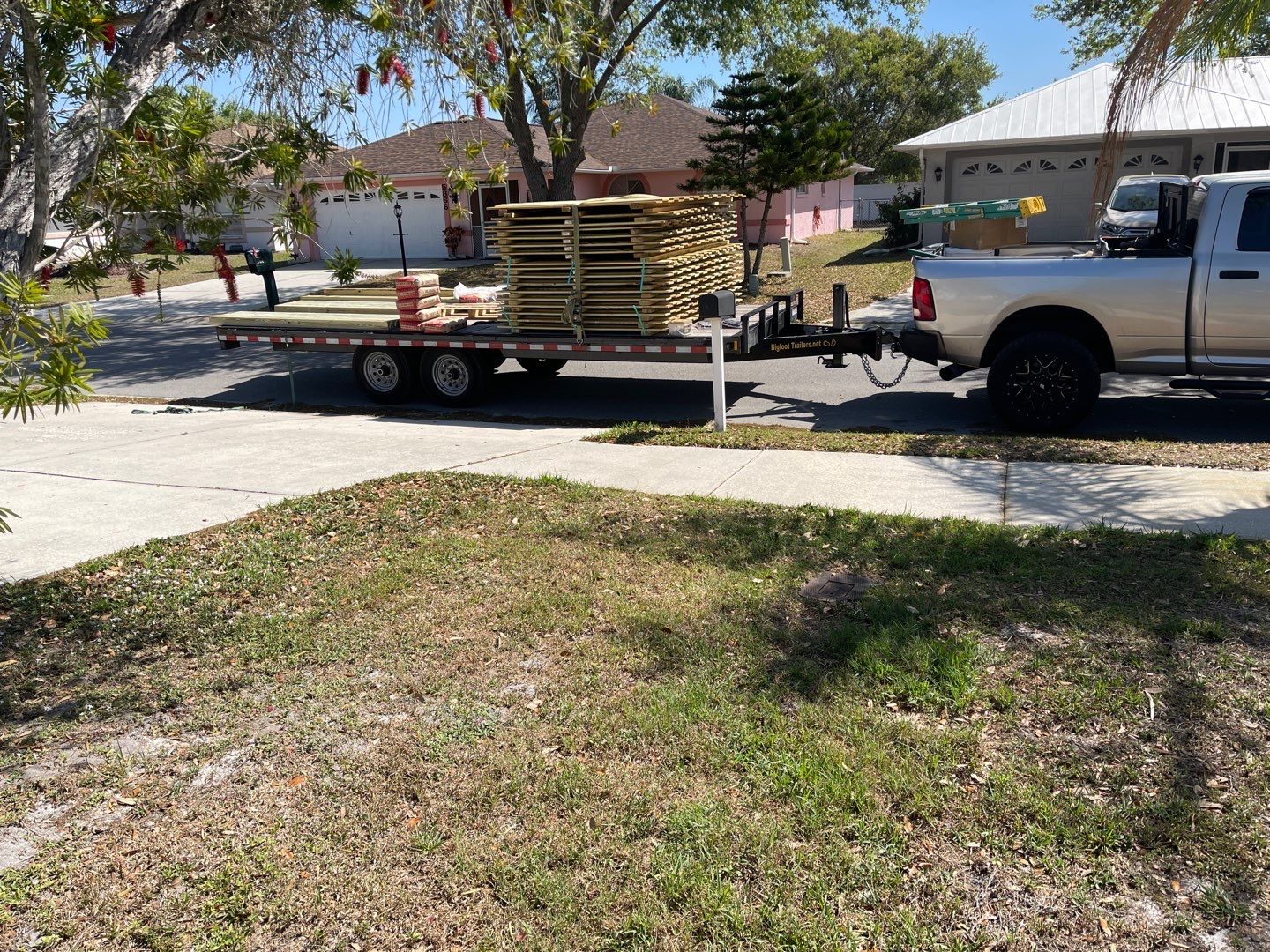 Sarasota, FL 6ft. Tall Treated Board on Board Privacy  Privacy Fence by Asap fence and gates, LLC