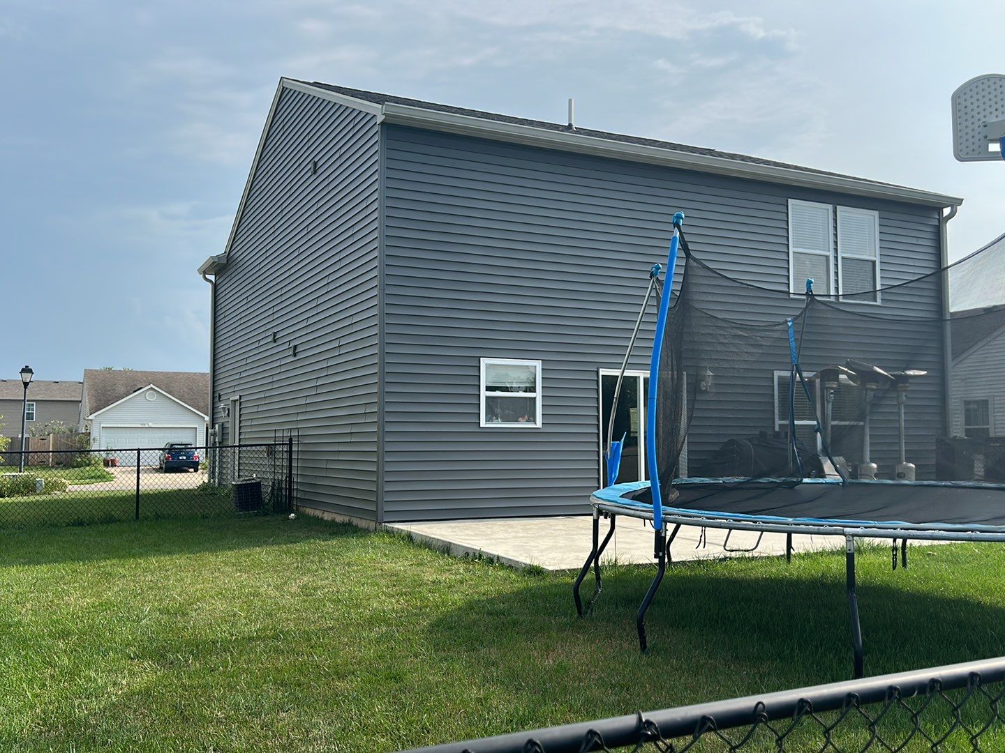 Project in New Whiteland by Moss Roofing