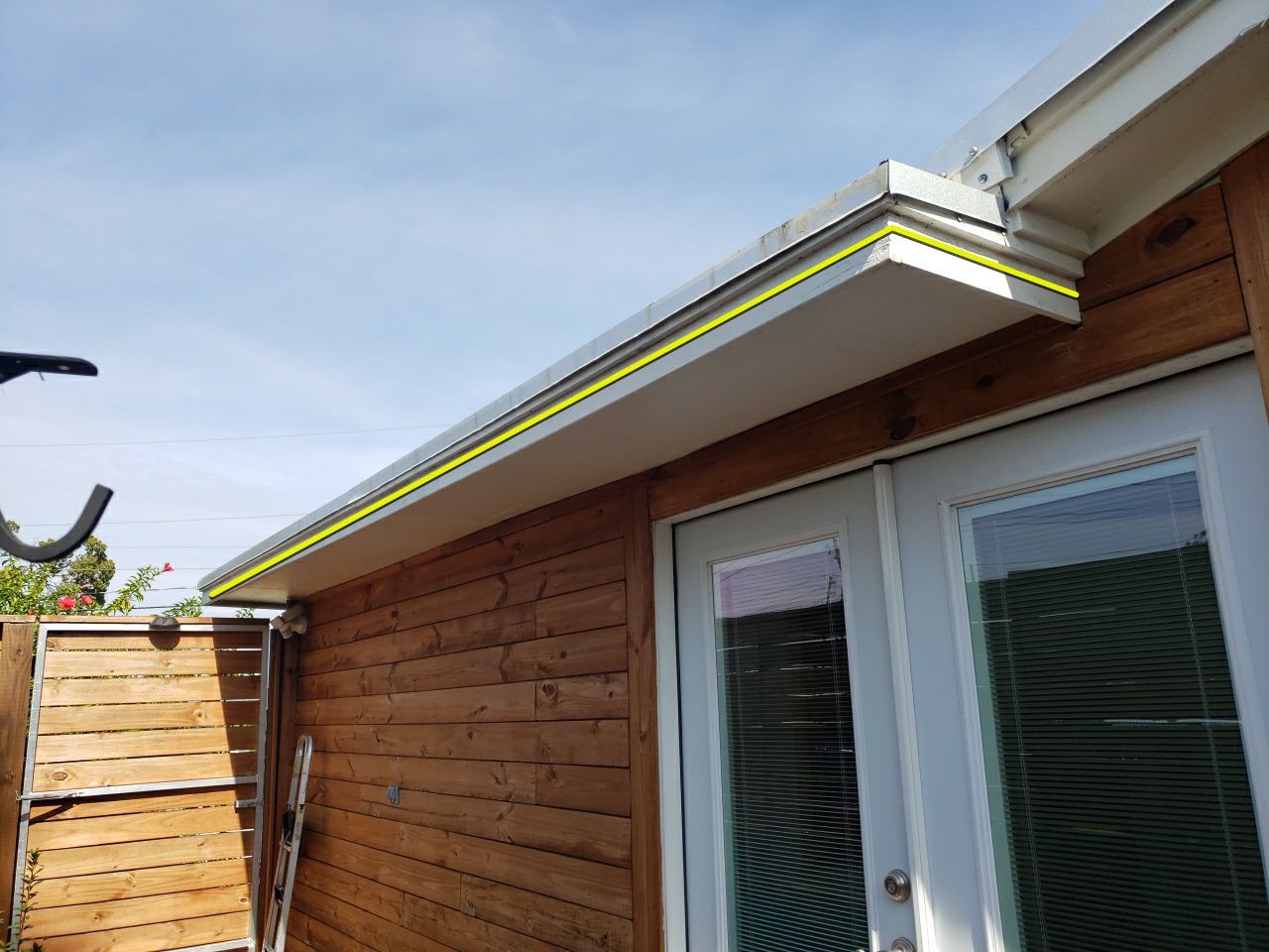 Gutter Installation using K-Style Seamless Gutters and Soffit and Fascia Replacement by Gutter Professors