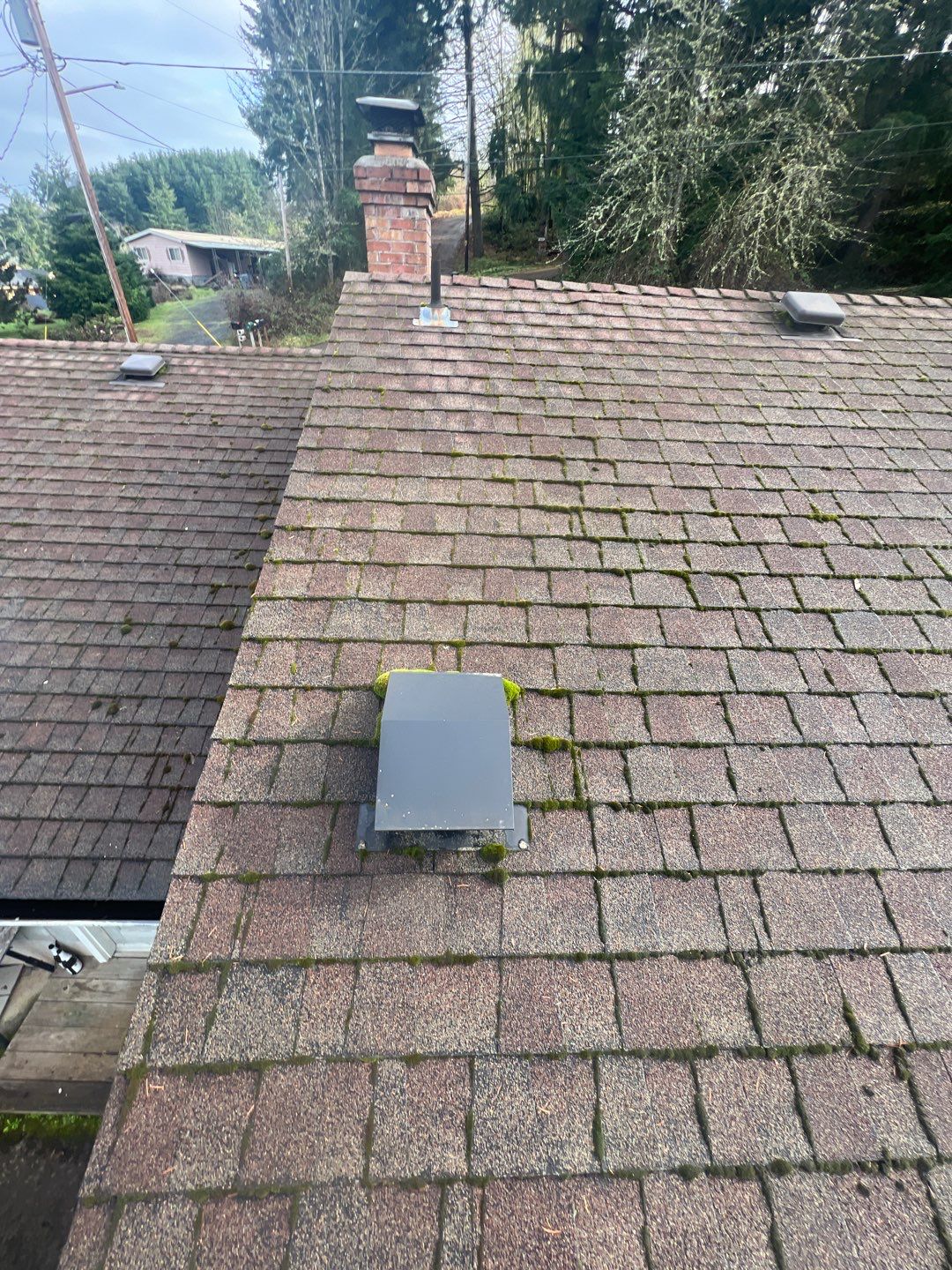 Residential Roofing Installation using IKO Dynasty (Color: Frostone Grey) by Orezona Building & Roofing Company, Inc.