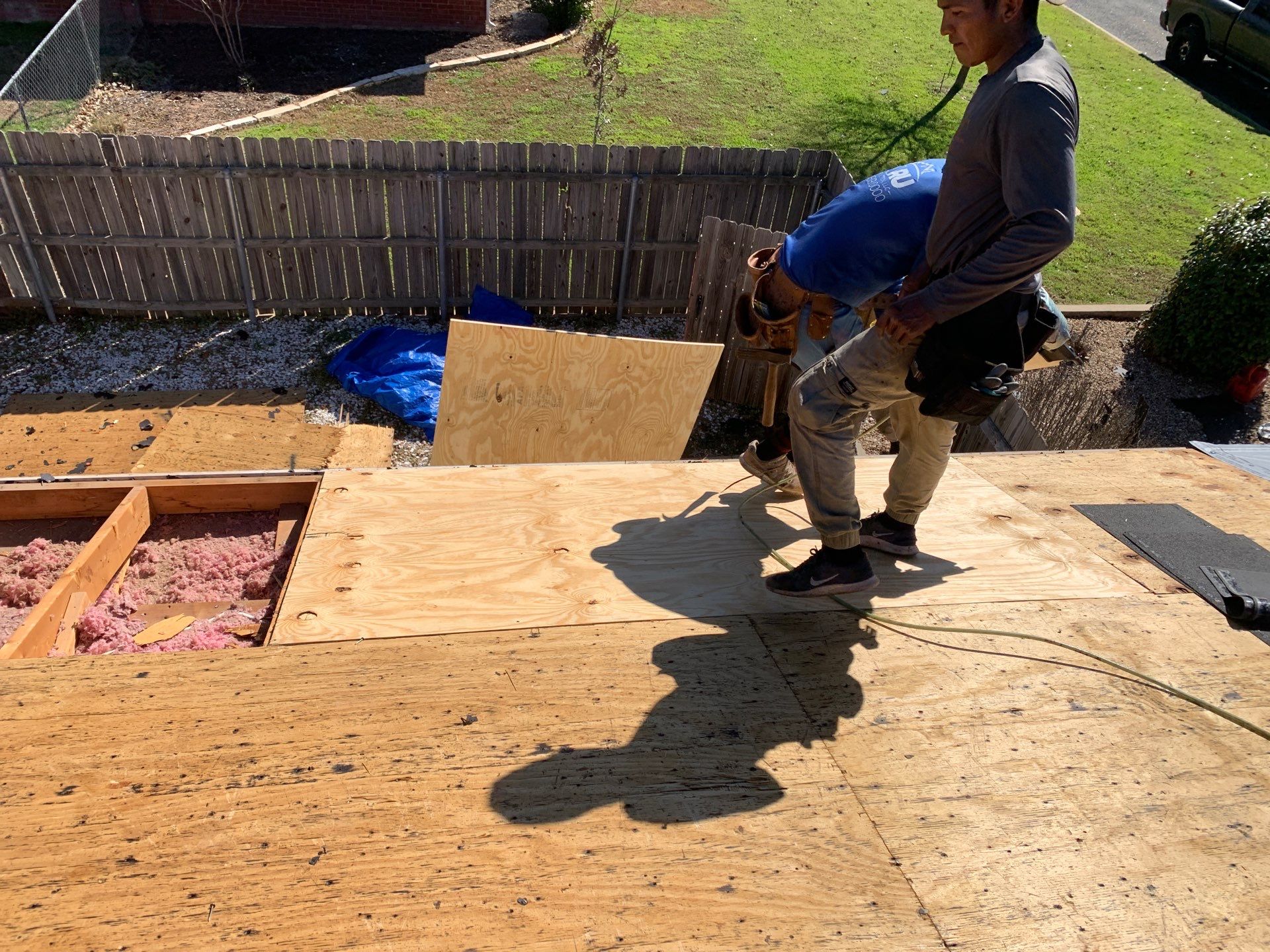 Full Residential Roofing Replacement and Decking Restoration in Fredericksburg by Caliber Restoration LLC
