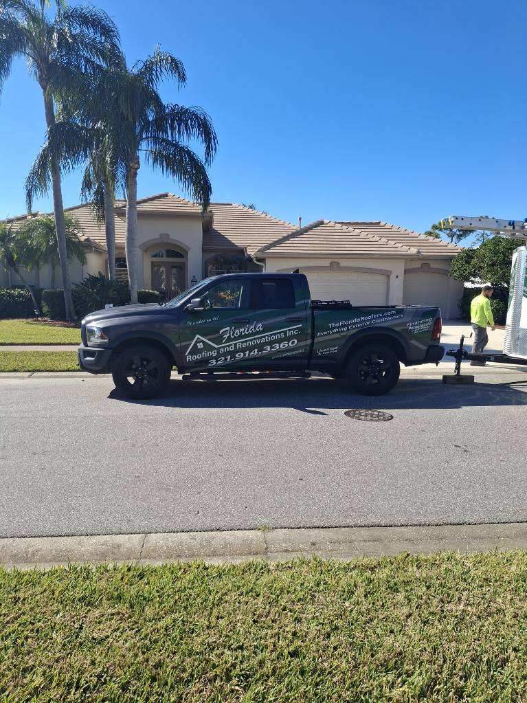 Residential Tile Roof Replacement in the Suntree Neighborhood of Melbourne by Florida Roofing and Renovations Inc.