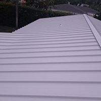 24ga 1.5" Mechanical Seam Regal White  by Total Roofing System The Metal Roof Experts