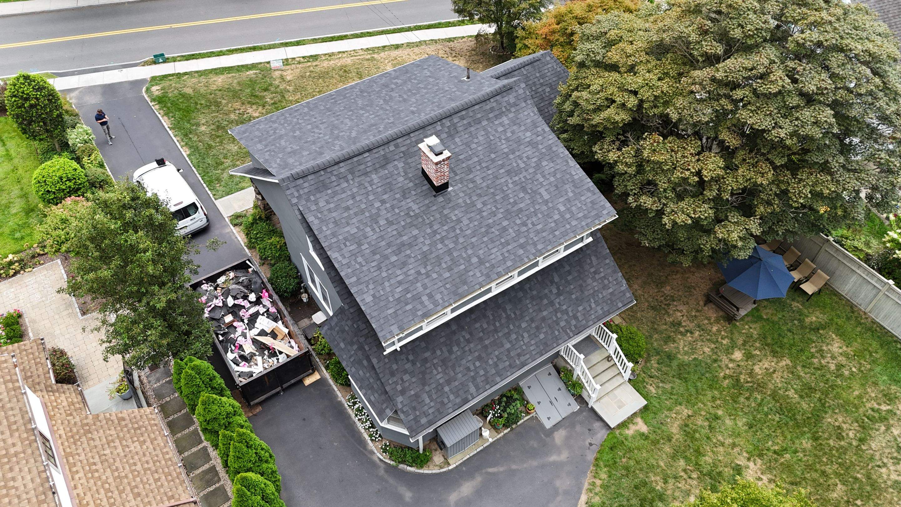 Project in Rye by Hudson Exteriors