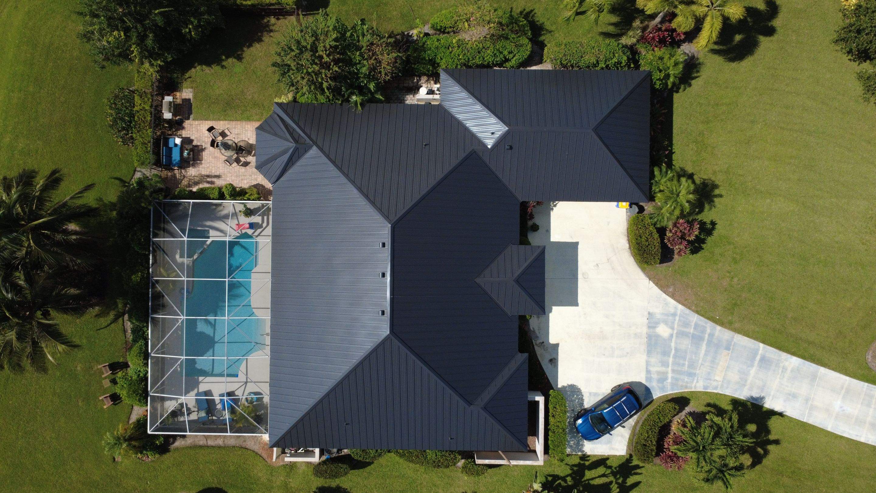 Kynar (Color Coated) Standing Seam Metal Roof Replacement by Sailfish Roofing
