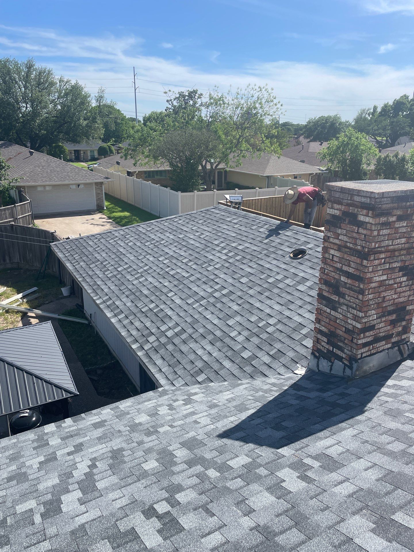 Project in Richardson by Rhino Roofing and General Contracting, LLC
