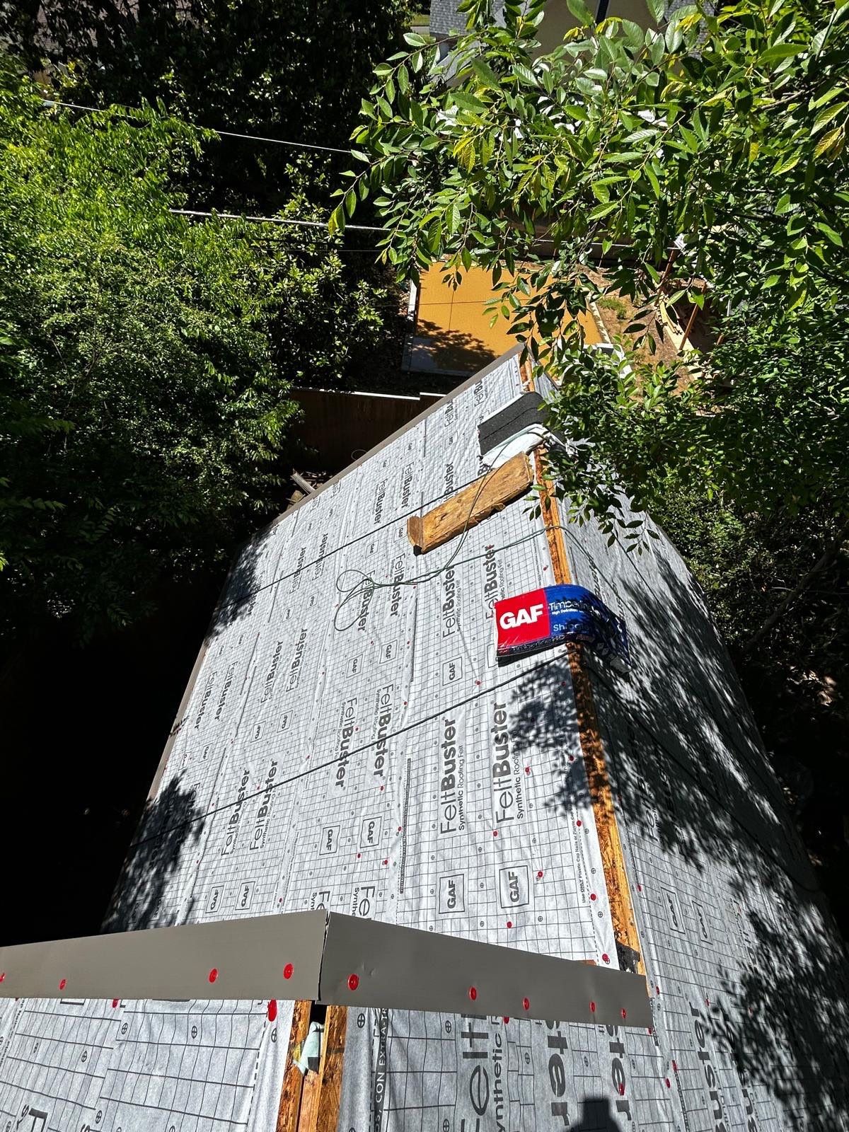 GAF Timberline HDZ Roof Replacement and Exterior Wood Repairs in Memphis by Revival Roofing Services