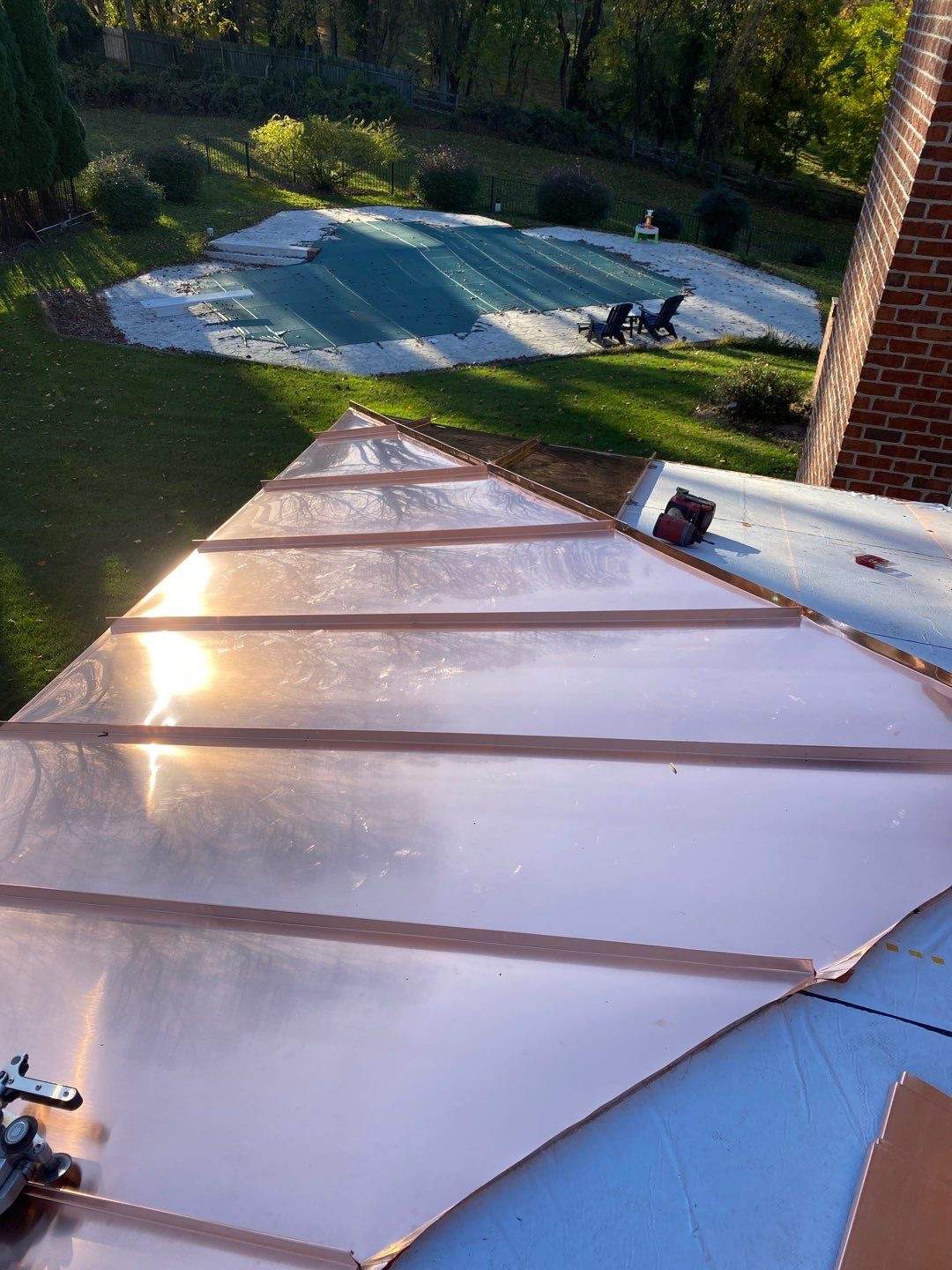 Copper Roof in Timonium, MD by Roof Right Inc