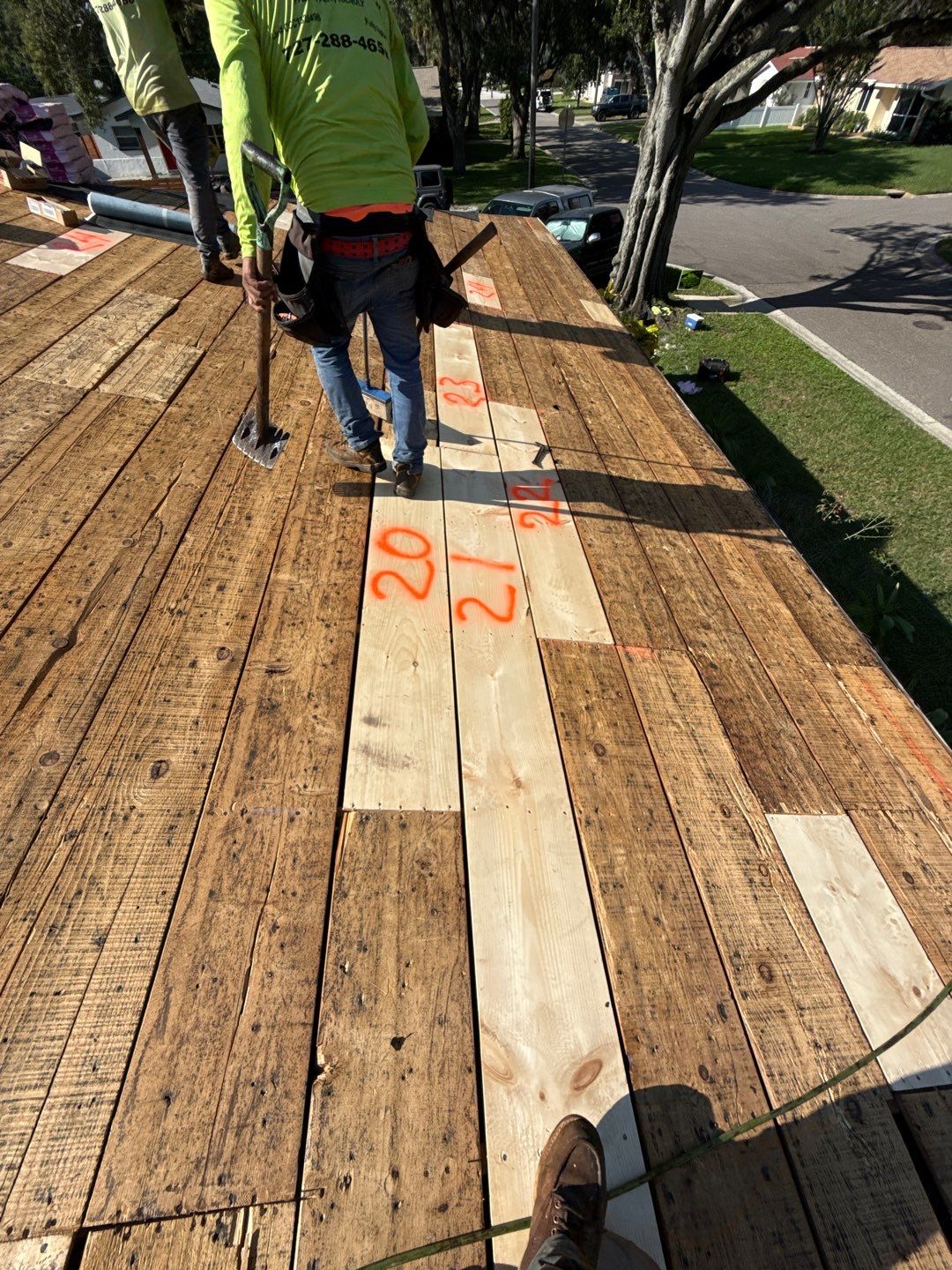 Project in St. Petersburg 33710 by Mitchell Roofing Company LLC 