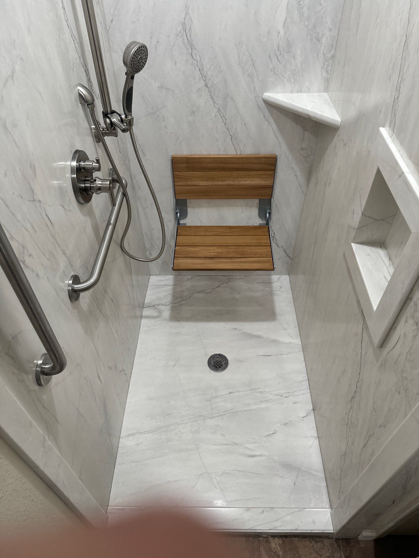 Shower remodel in Austin, 78745 by Lane Lauritsen - The Hill Country, Texas