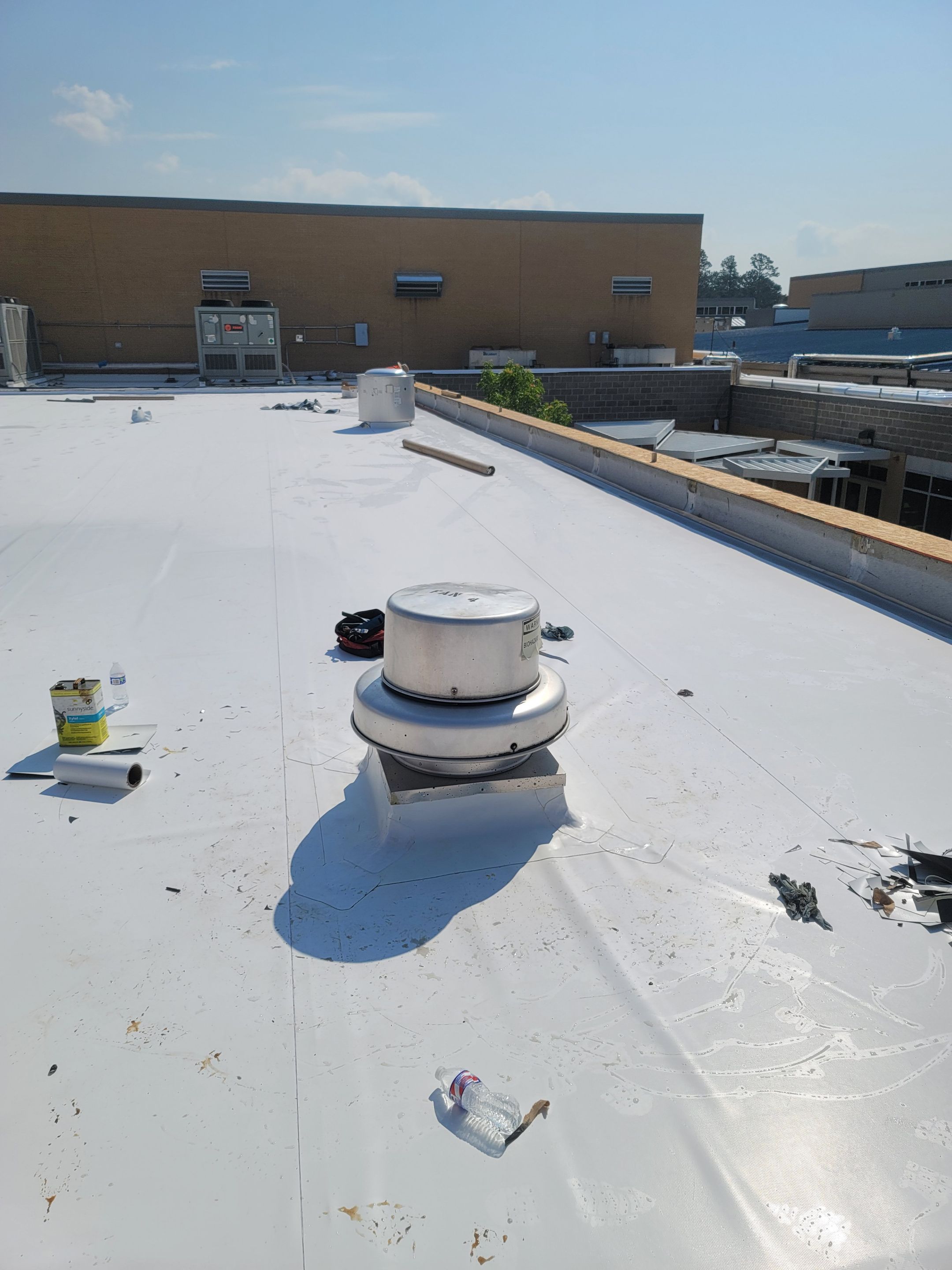 Choctaw Nation Hospital - Med Surg Building by Hostetler Roofing