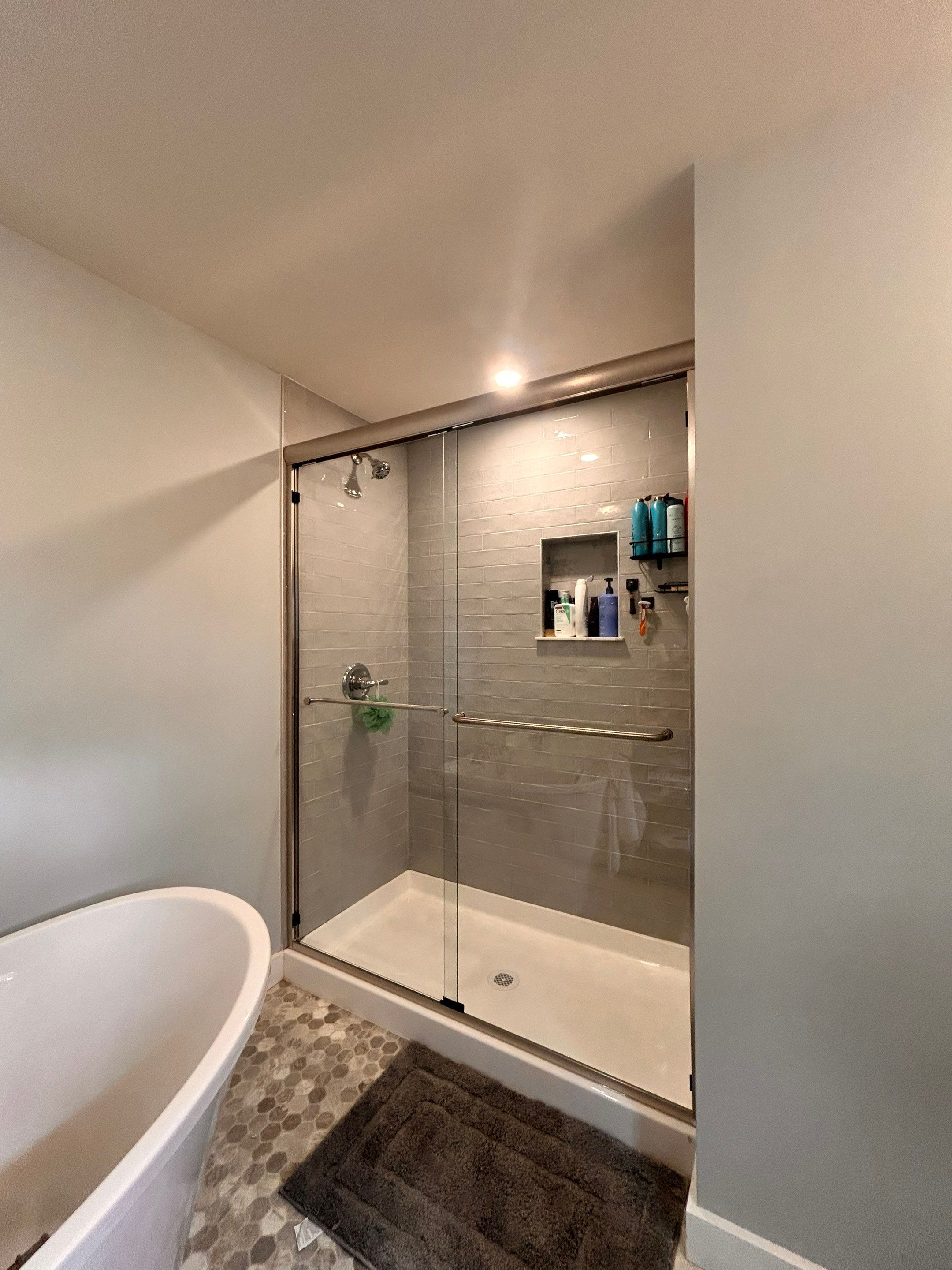 Semi-Frameless Shower Enclosures by Cheshire Glass Company