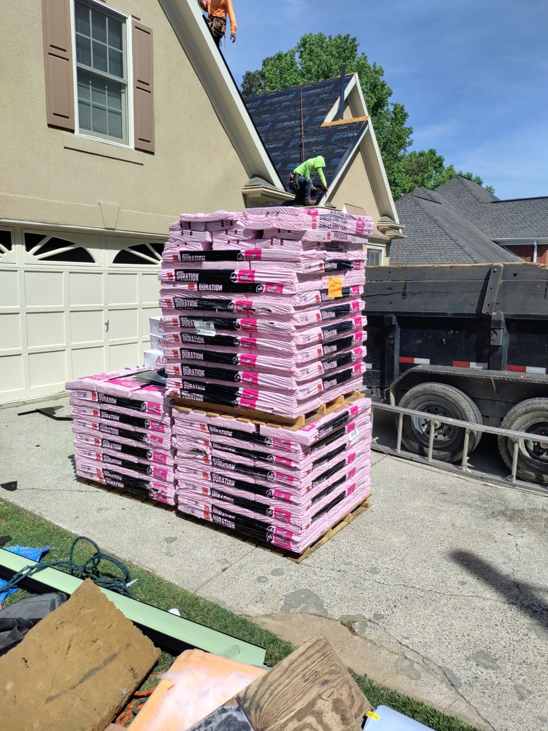 Residential Roof Replacement using Owens Corning Estate Gray by Inspector Roofing and Restoration