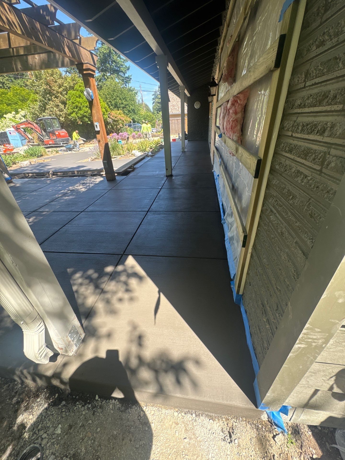 Concrete Driveway Makeover | Edmonds  by Jireh Asphalt & Concrete Inc 