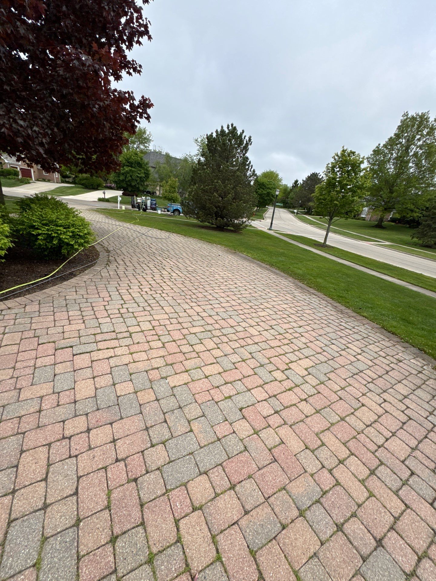 Project in Libertyville by Simmons Power & Soft Washing