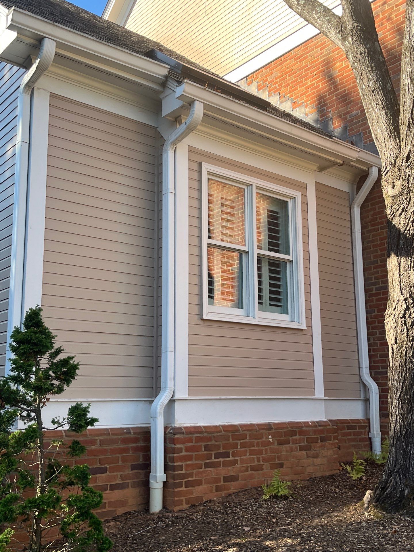 Atlanta, GA Siding and Rotted Wood Replacement, Plus Exterior Painting and Gutter Installation by Nelson Exteriors 