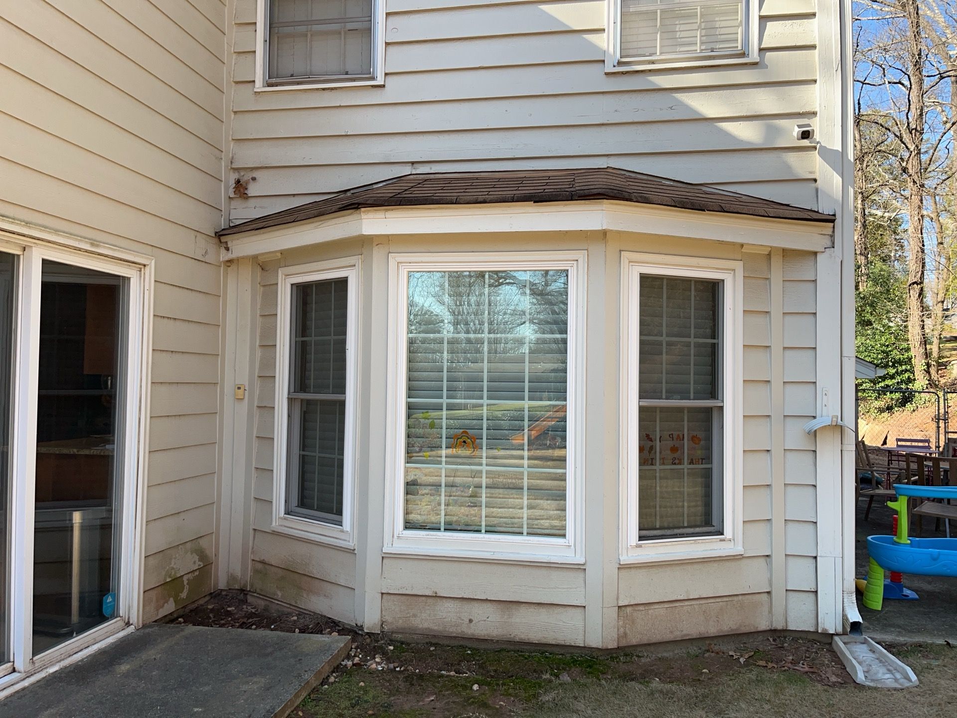 Atlanta, GA Rotten Wood Replacement, James Hardie Siding Install, Exterior Painting, and Door Replacement by Nelson Exteriors 