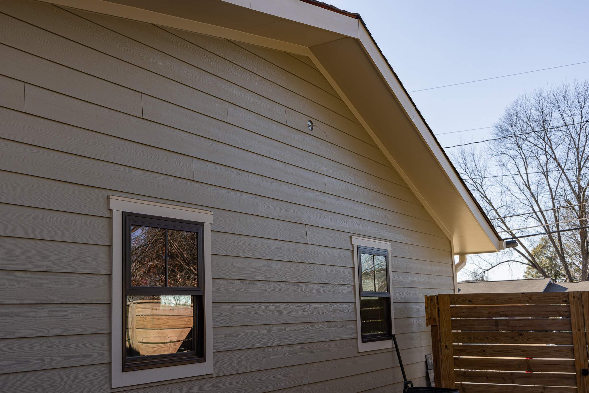 Monterey Taupe Hardie Plank + Windows & Doors by Freedom Exteriors
