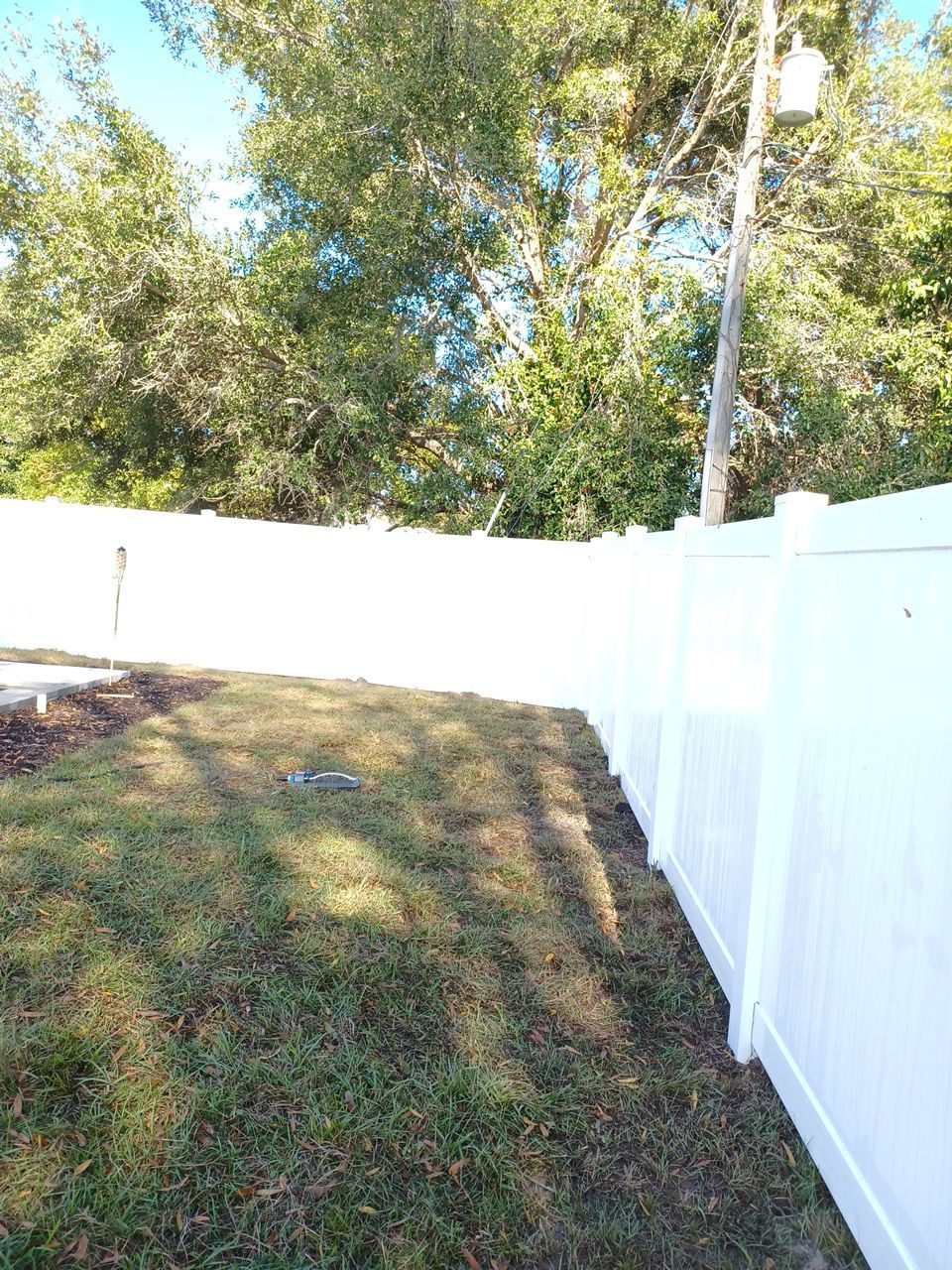 Venice, FL 6 ft. Tall White Vinyl Privacy Fence  by Asap fence and gates, LLC