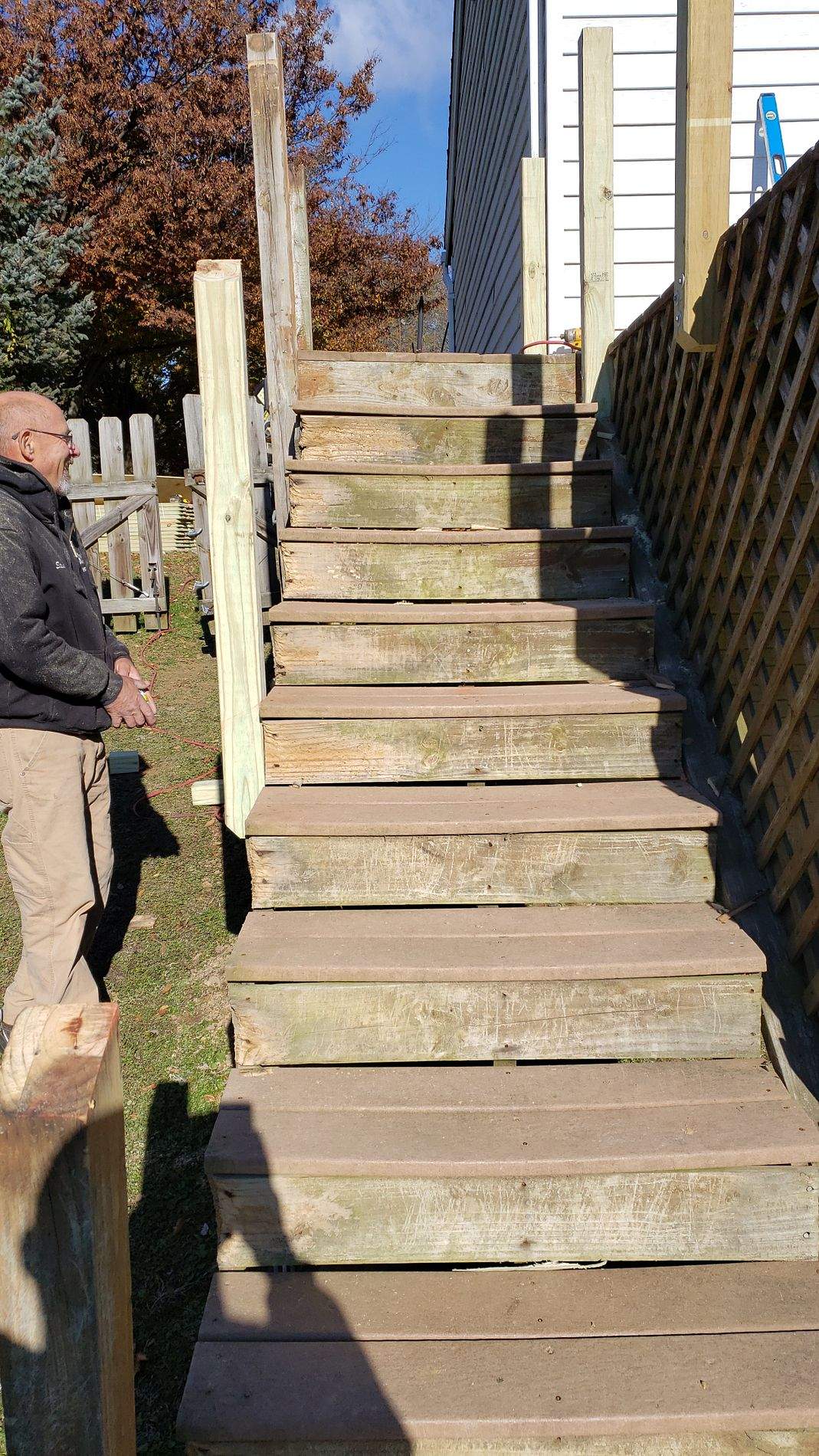 Deck Rail Repair by Roof Right Inc