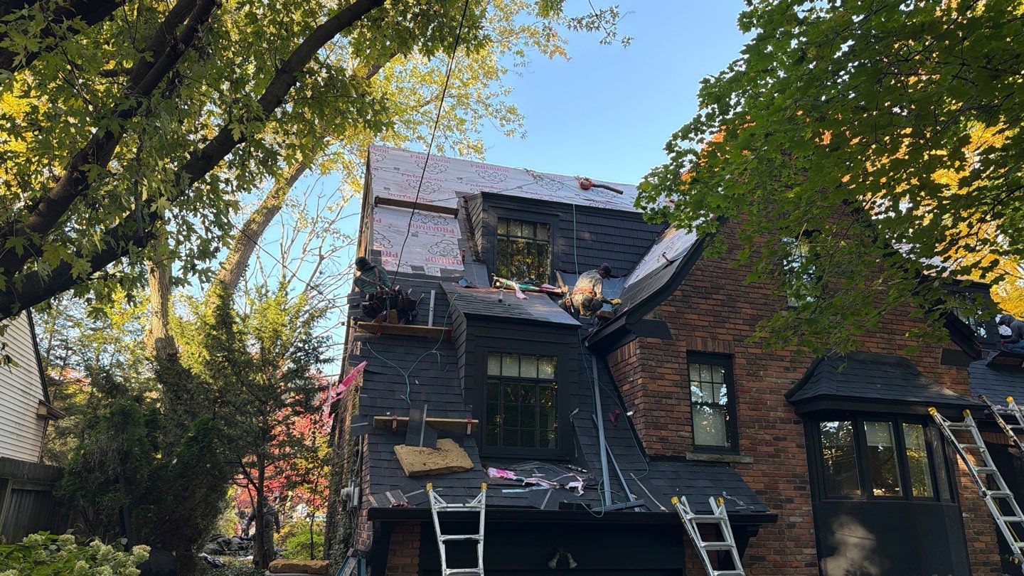 Roof Replacement using Owens Corning Onyx Black by 180 Contractors