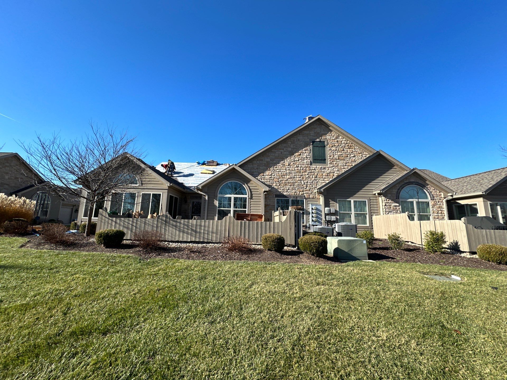 Installation of New Roof by H&F Exteriors