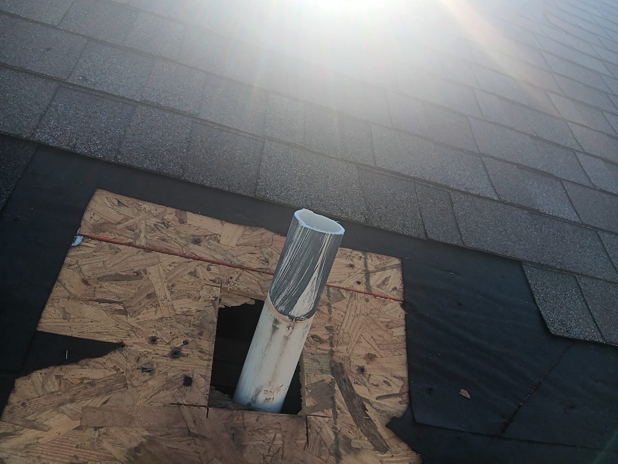 Residential Roofing Repair using Owen's Corning Duration (Lifetime) Shingles by Roof Repair Services LLC