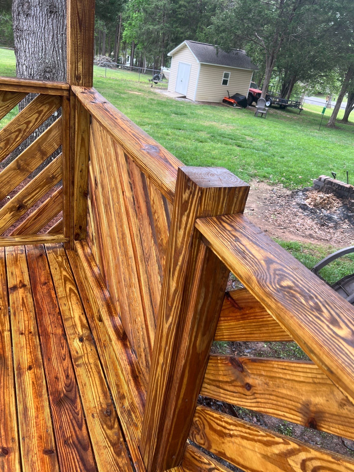 Pergola using Wood Sealant by DuraSeal