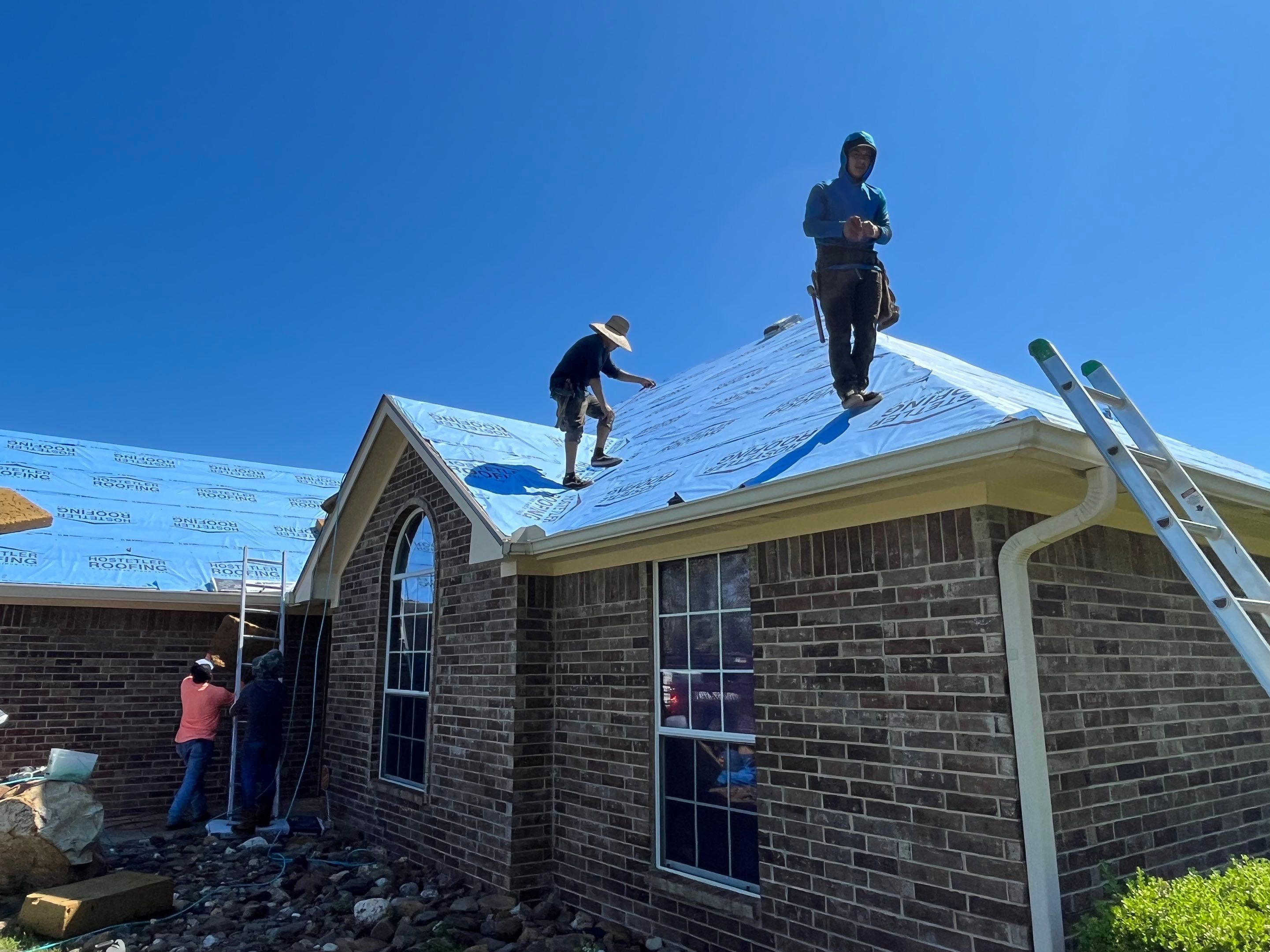 Residential Reroof: 40 Year Impact Rated Architectural Shingle by Hostetler Roofing