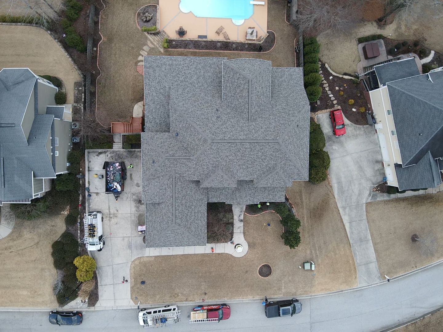 Residential Roofing Installation using Owens Corning by Inspector Roofing and Restoration