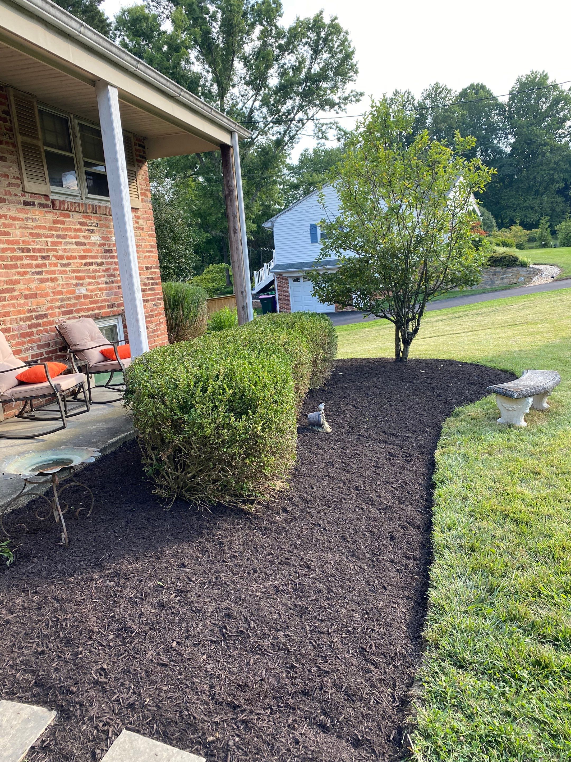 Landscape cleanup by The Smet Companies, LLC