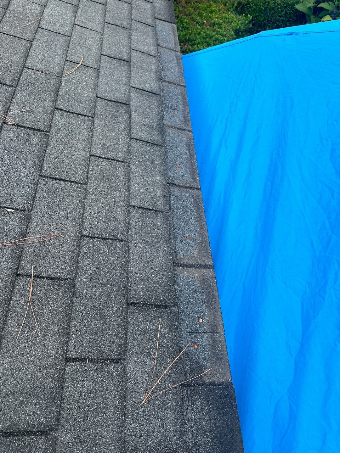 Hail Damage using Owen's Corning Duration (Lifetime) Shingles by Roof Repair Company