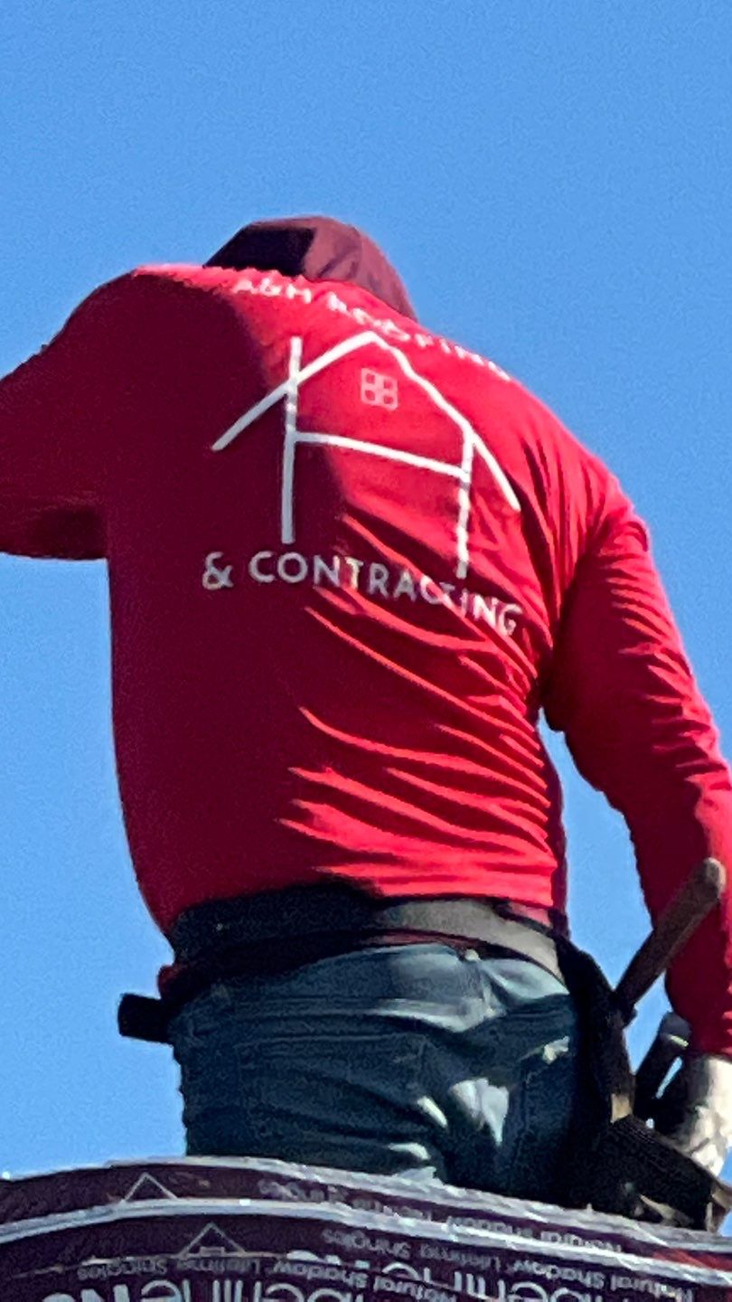 Residential Roofing Installation using GAF Natural Shadow  by A & H Roofing and Contracting